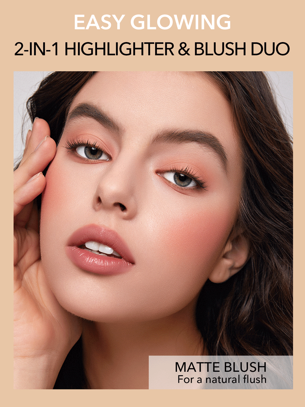 SheGlam 101 Hybrid Highlighter & Blush Duo