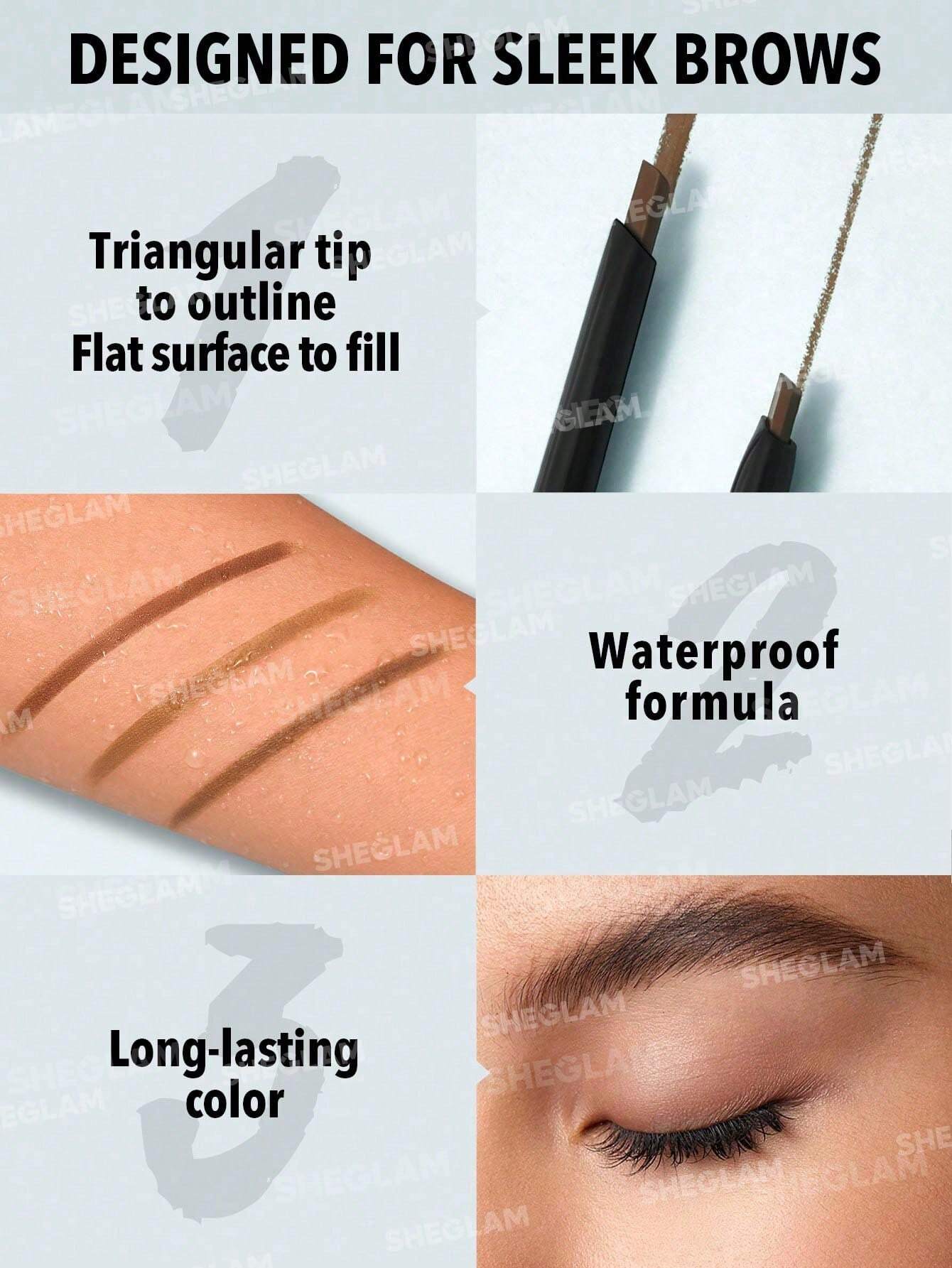 Dual-Ended Fine Eyebrow Pencil