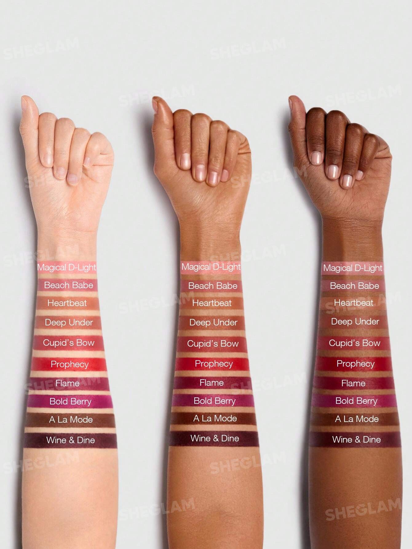 Sheglam Shimmer matte Lipstick