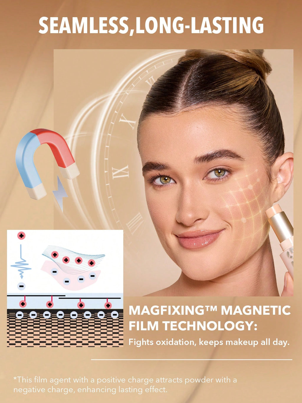 Sheglam Magnetic High Coverage Stick Foundation