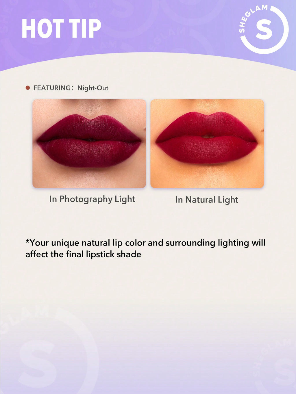 Sheglam Matte Velvet Lipstick