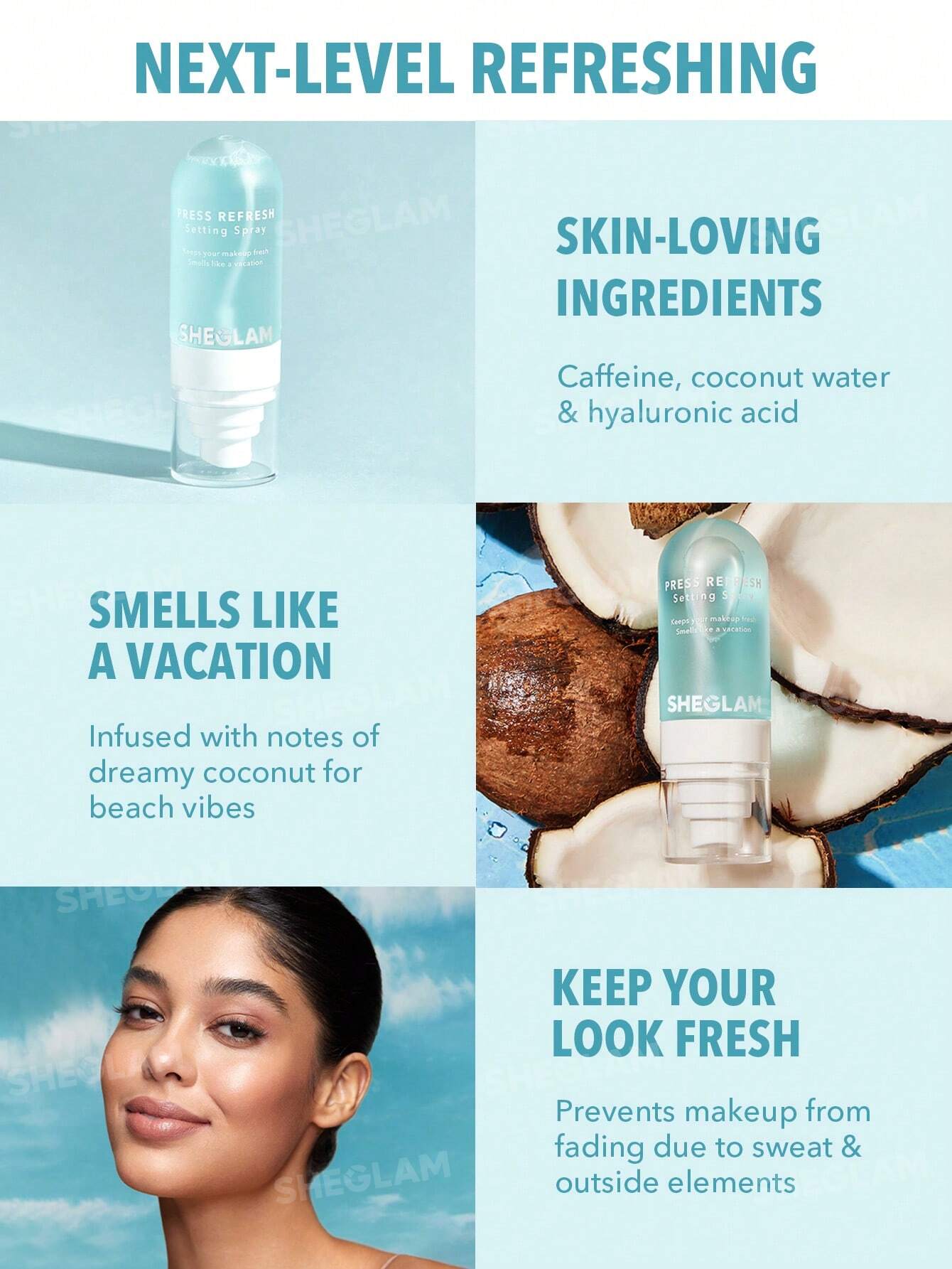 Sheglam setting spray