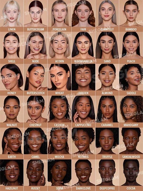 Sheglam Skin focus High Coverage Powder Foundation