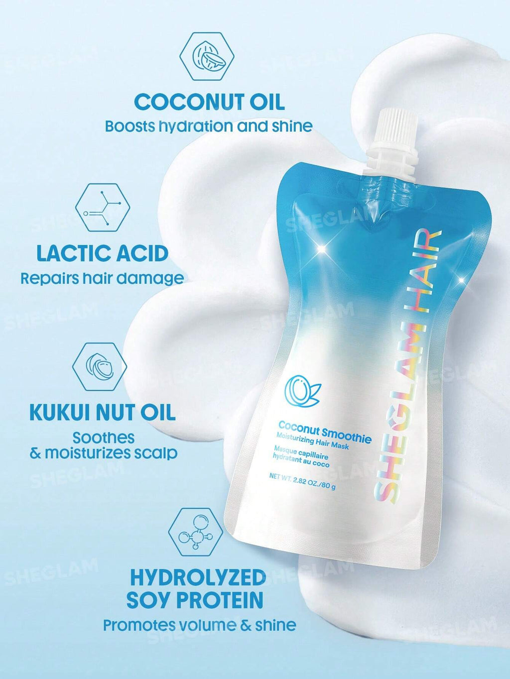 Coconut Smoothie Moisturizing Hair Mask