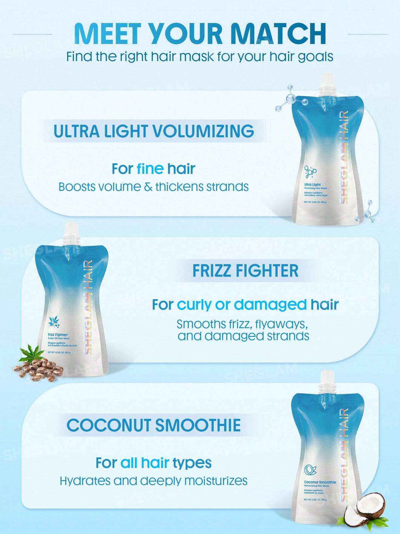 Coconut Smoothie Moisturizing Hair Mask