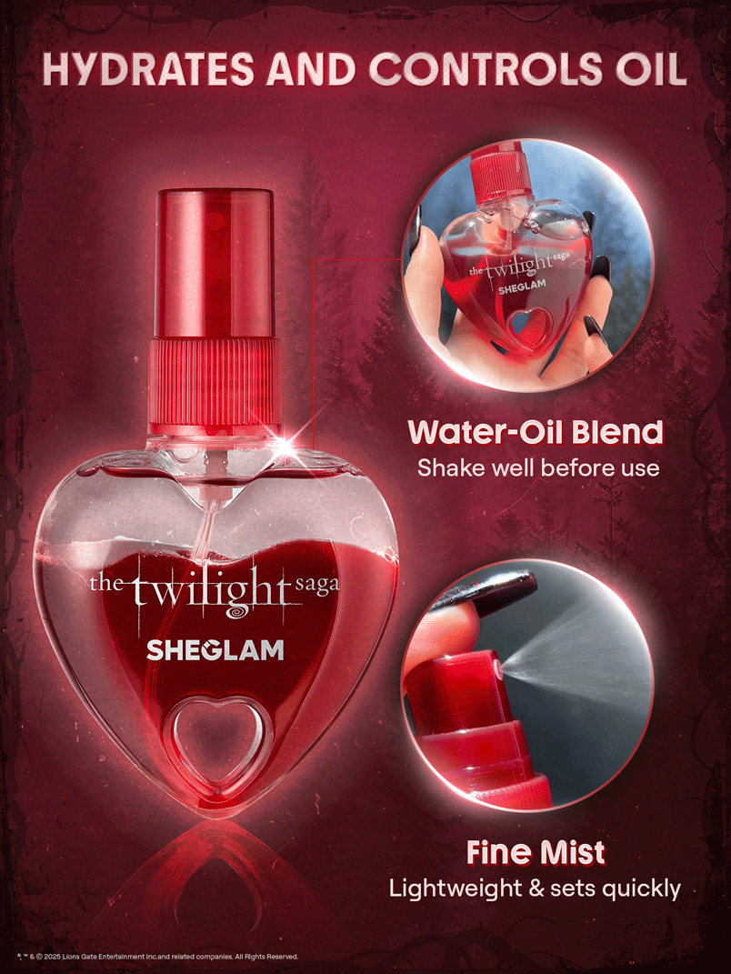 The Twilight Saga X SHEGLAM Forever Setting Spray
