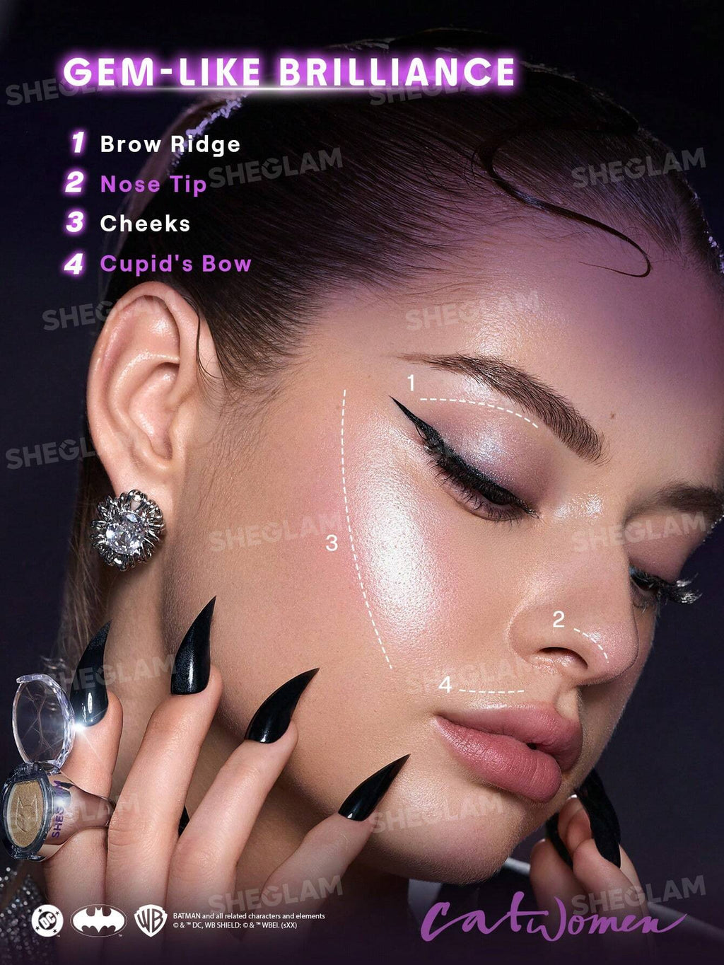 CATWOMAN™ | SHEGLAM Jewel Thief Highlighter Ring