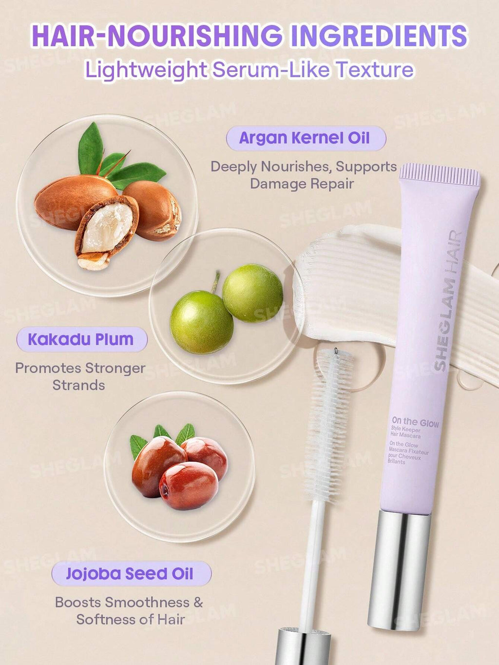 On The Glow Style Keeper Hair Mascara