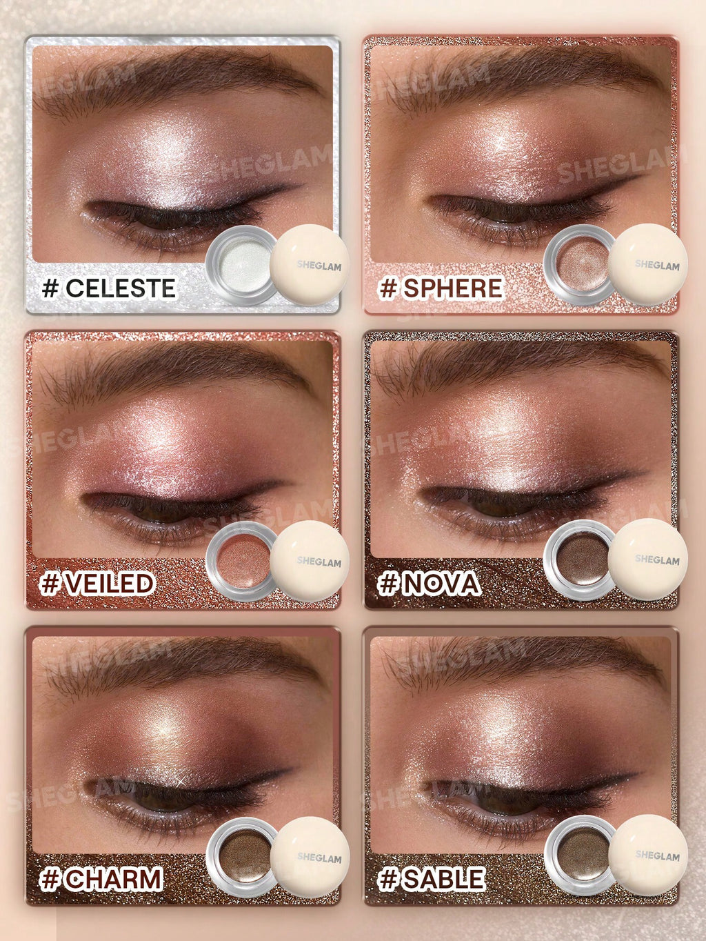 Sheglam Starstruck Cream Eyeshadow Pot