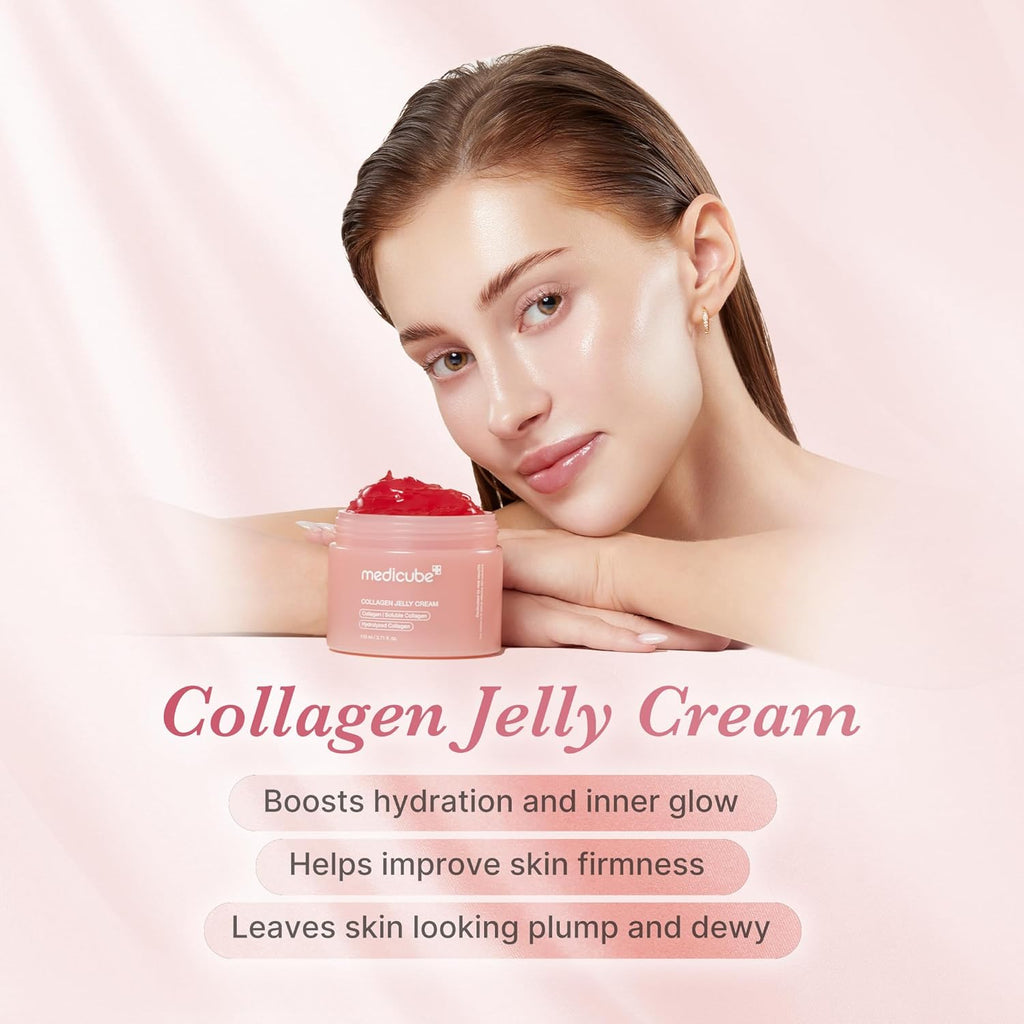 Medicube Collagen Jelly Cream- Niacinamide & Freeze-Dried Hydrolyzed Collagen
