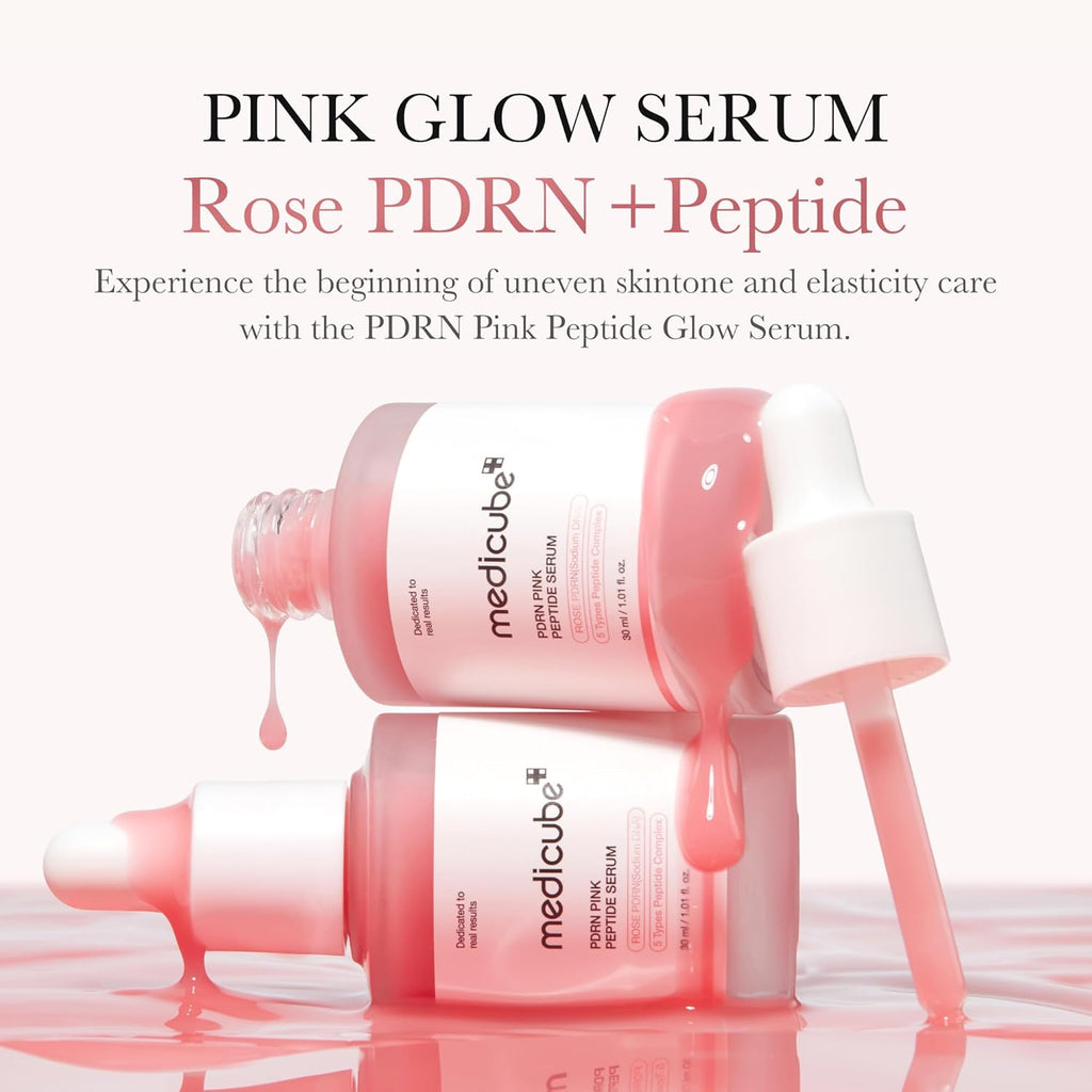 Medicube PDRN Pink Peptide Serum, Pink glow serum