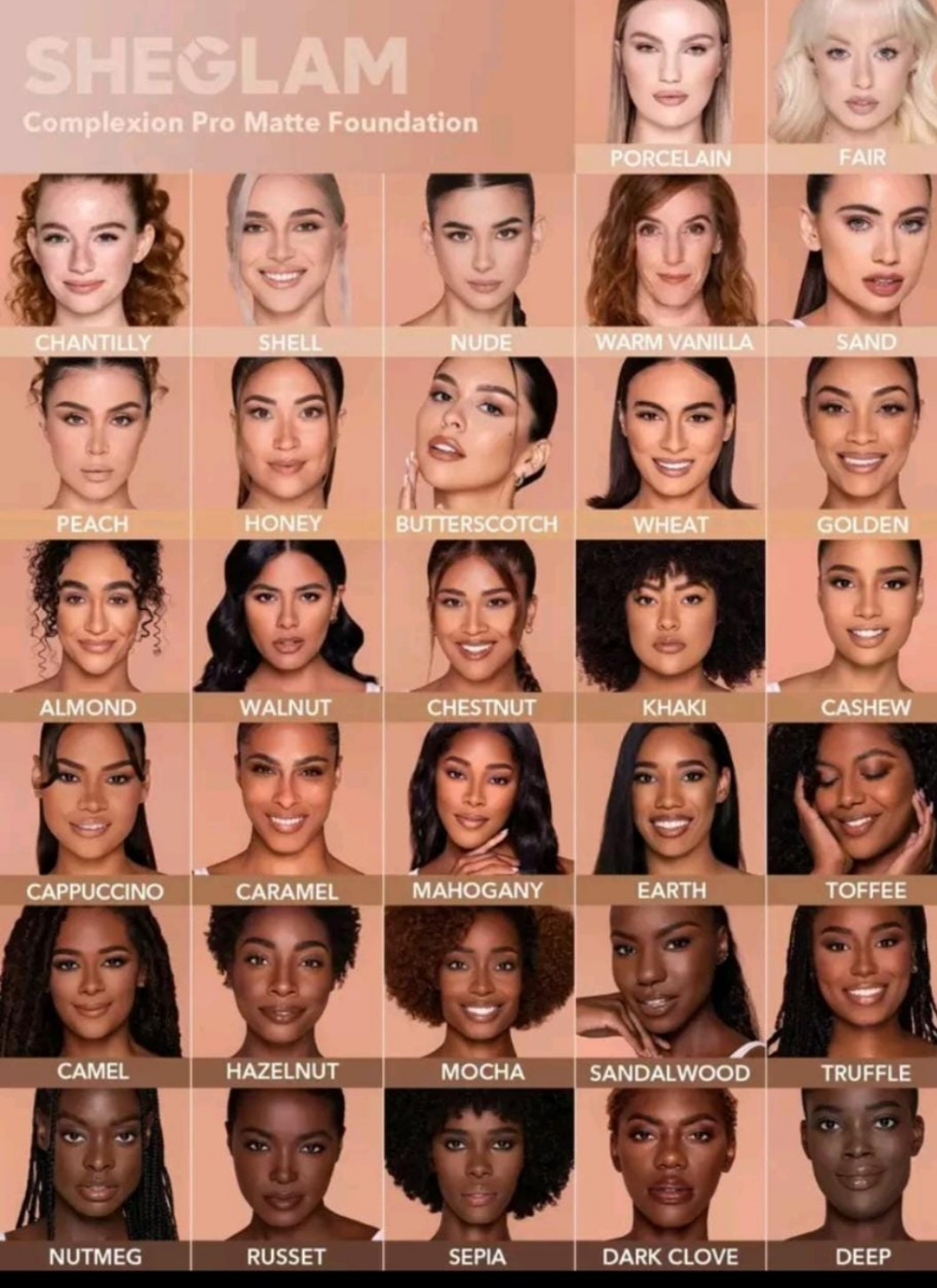 Sheglam Complexion Pro Full coverage Liquid Matte Foundation