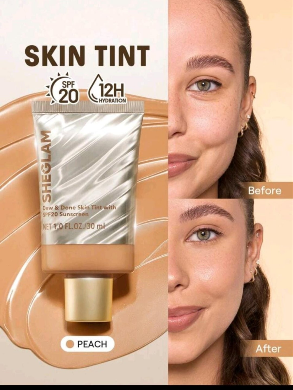 Shegalm Dew & Done Skin Tint with SPF 20