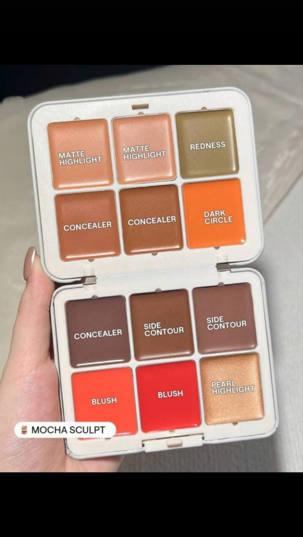 Sheglam Face palette mocha sculpt