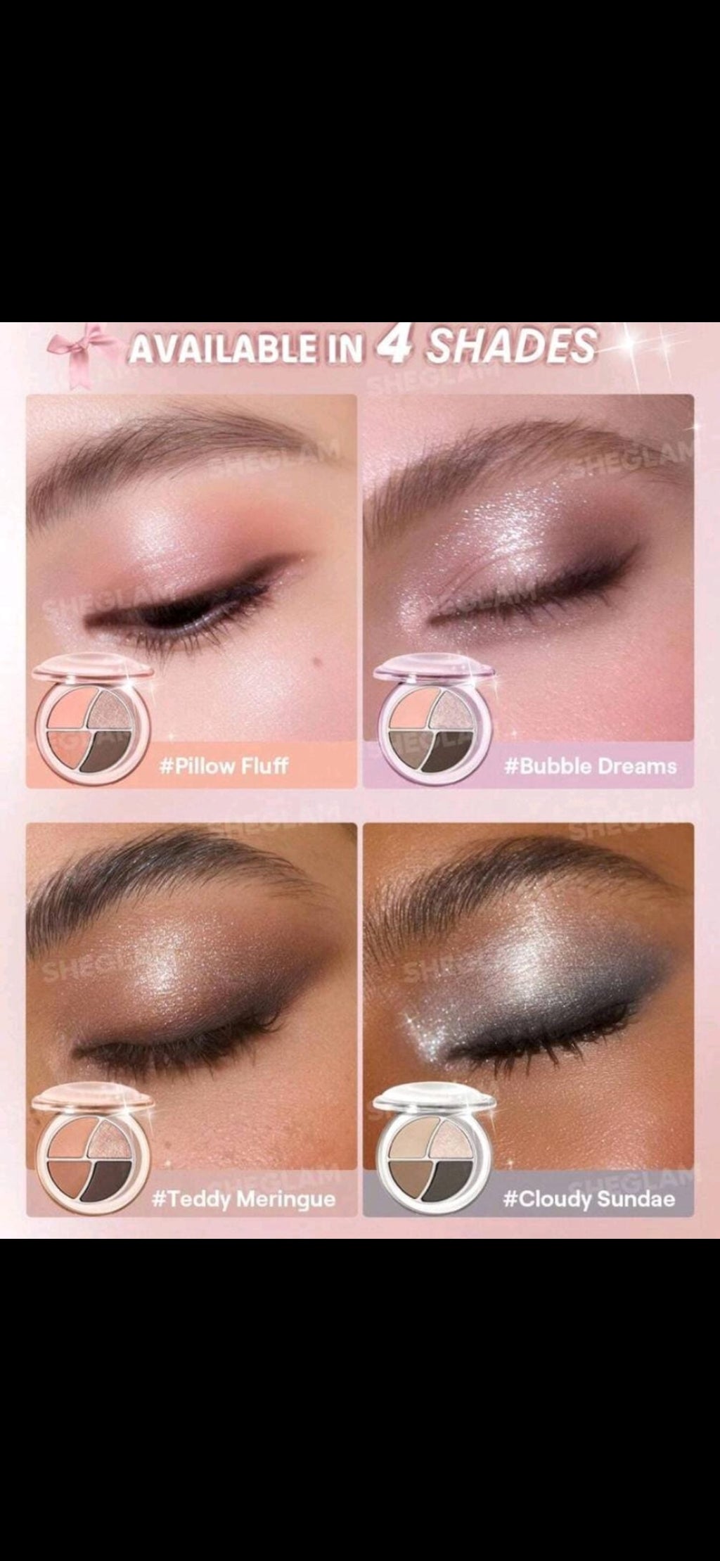 Sheglam 4 Pan Day Dreamer Mini Eyeshadow Palette
