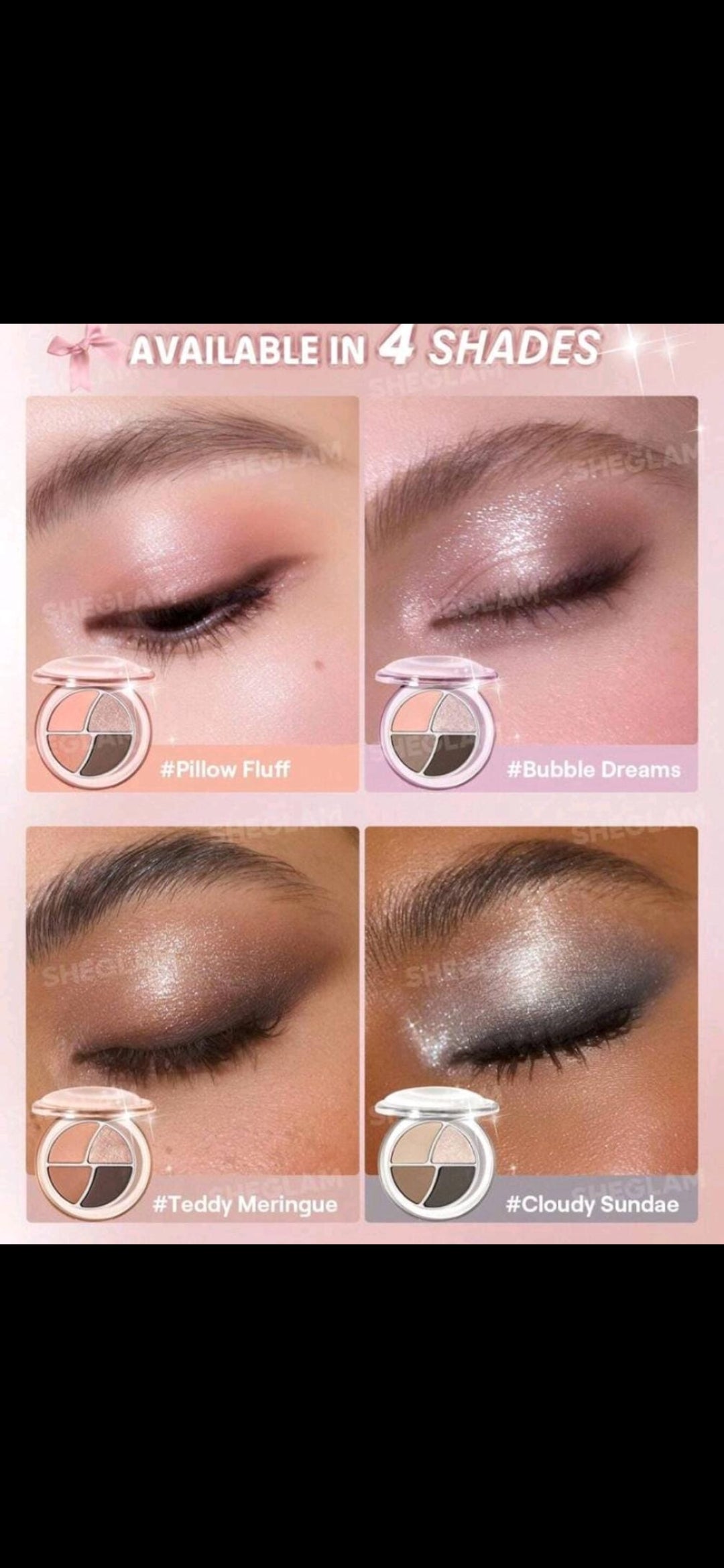 Sheglam 4 Pan Day Dreamer Mini Eyeshadow Palette