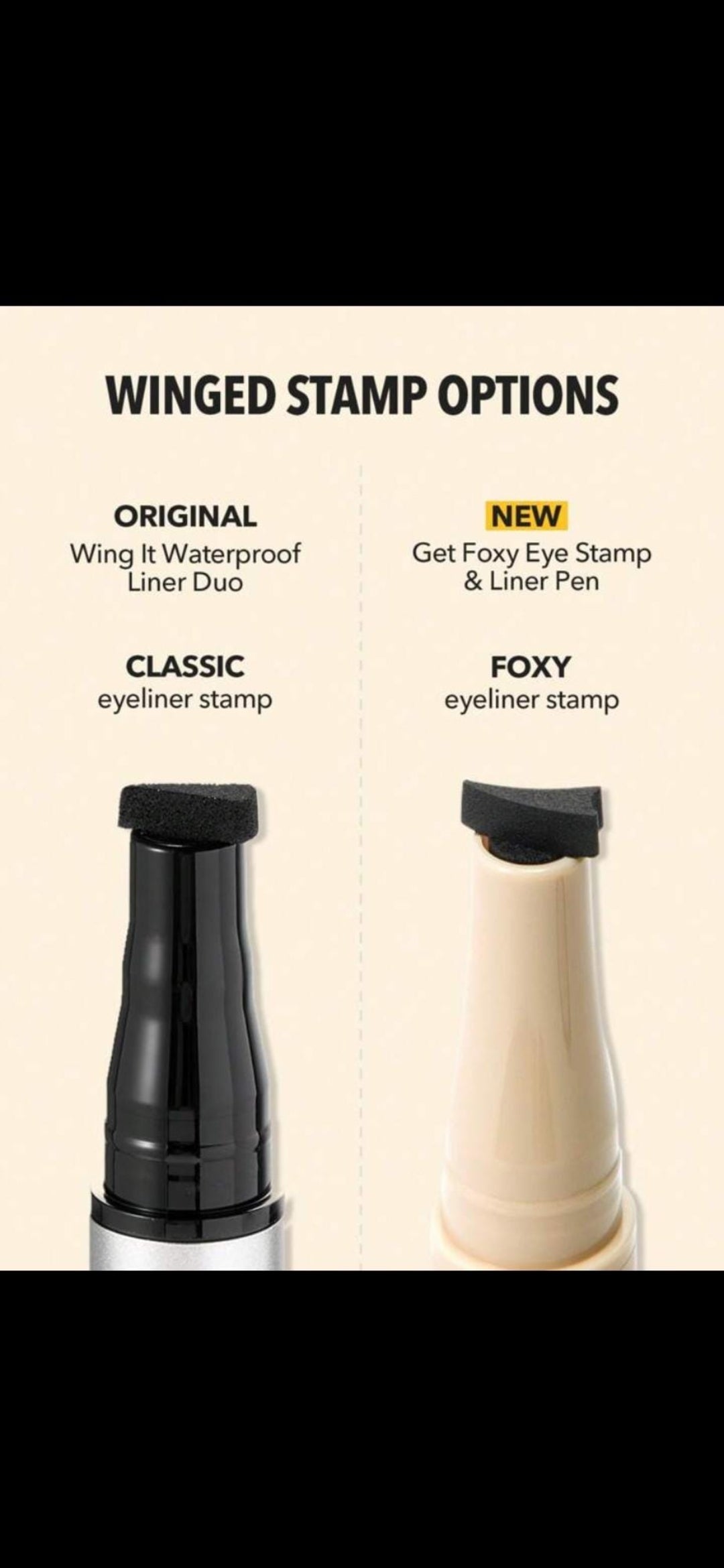 Sheglam Get Foxy wing liner