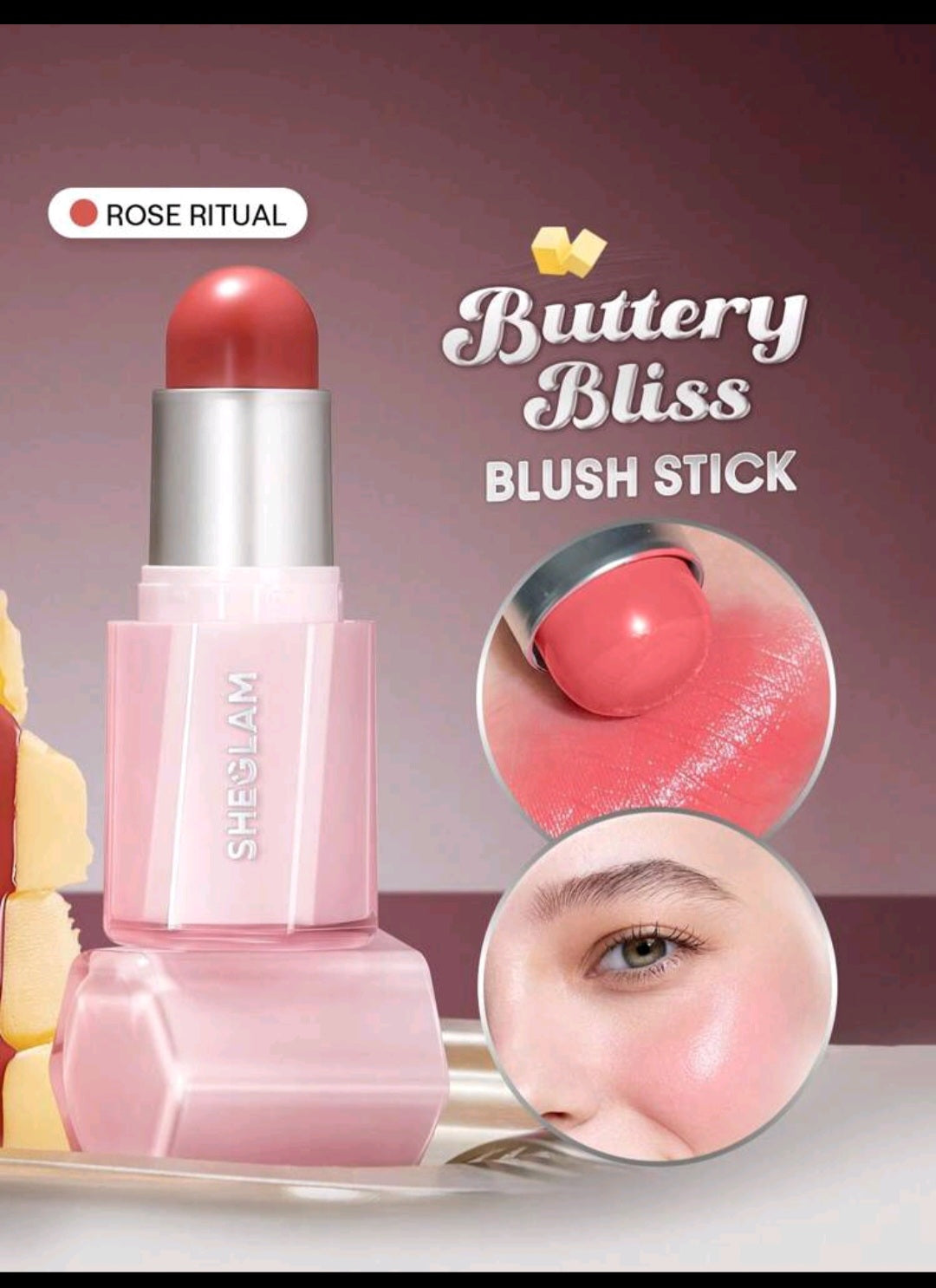 Sheglam Buttery Bliss Blush Stick