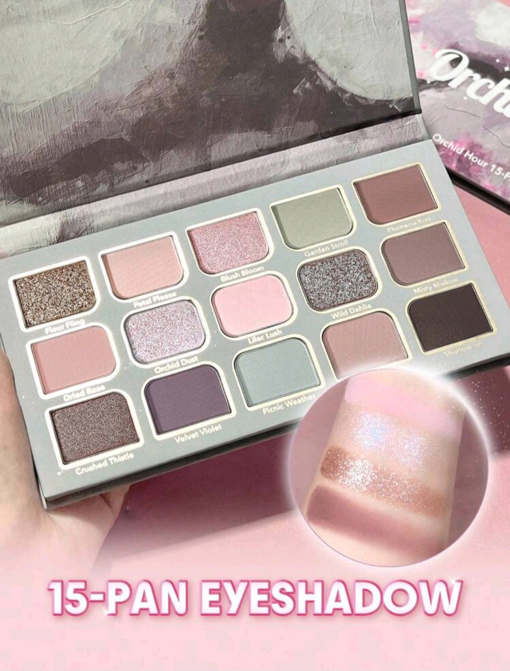 Sheglam Orchid Hour 15 Pan Eyeshadow Palette