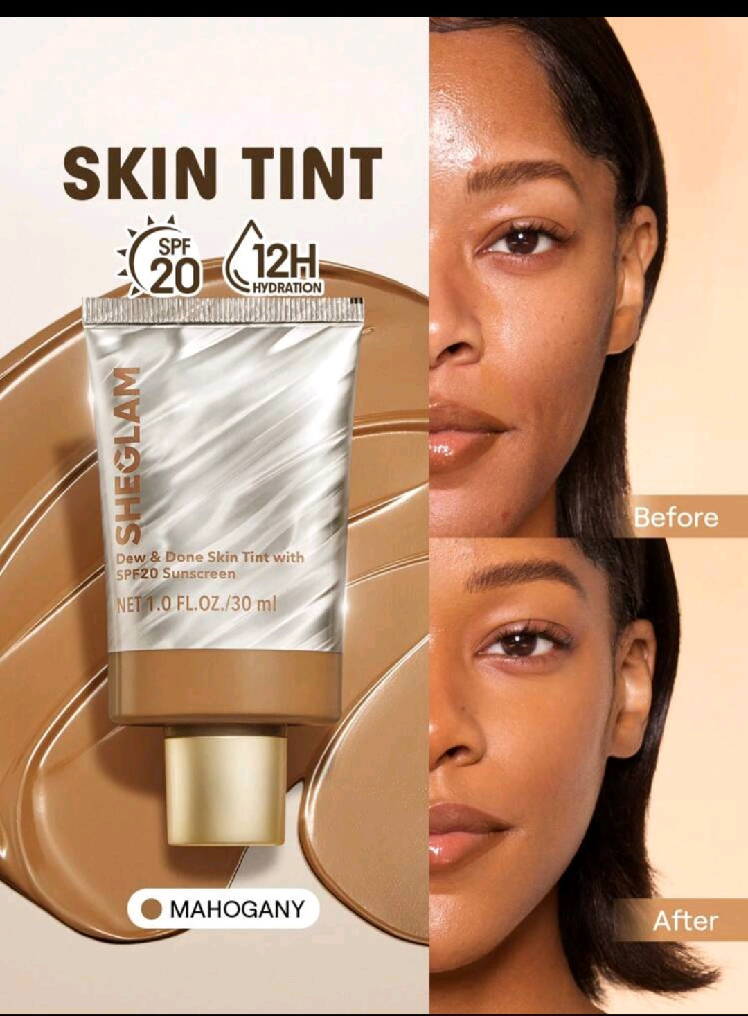 Shegalm Dew & Done Skin Tint with SPF 20