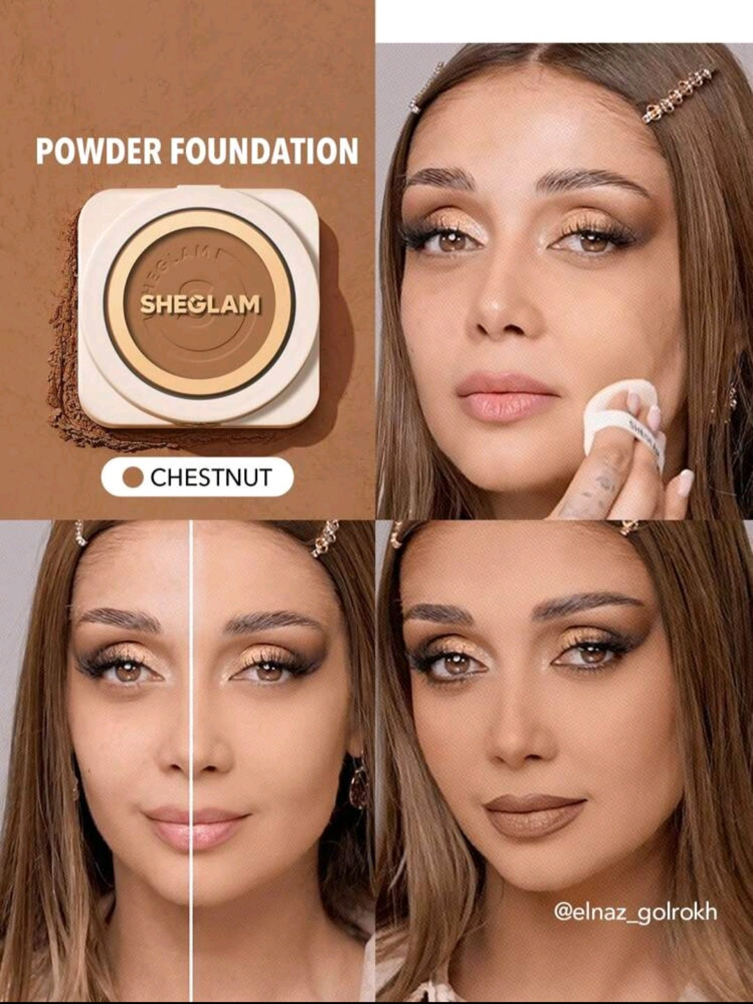 Sheglam Skin focus High Coverage Powder Foundation
