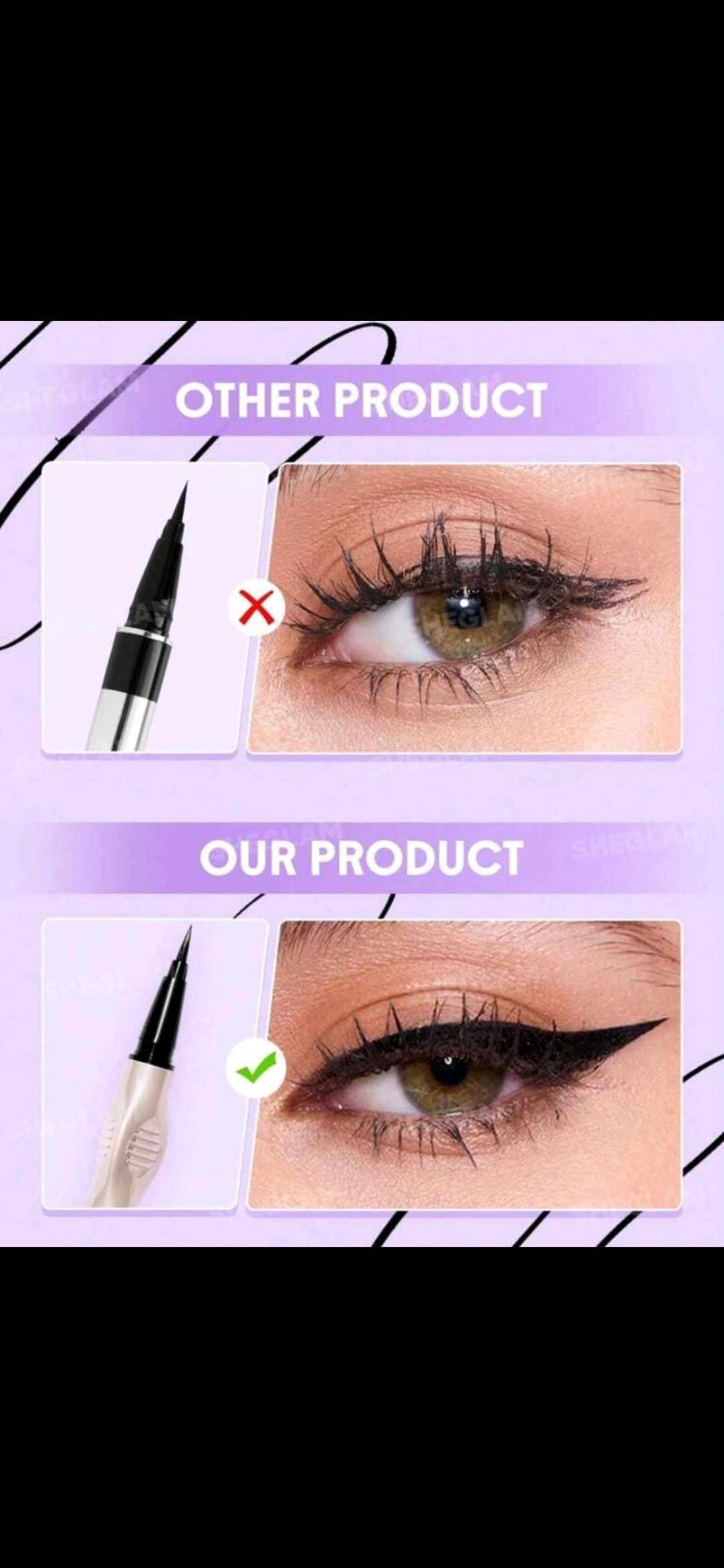 Sheglam Glide control liquid eyeliner