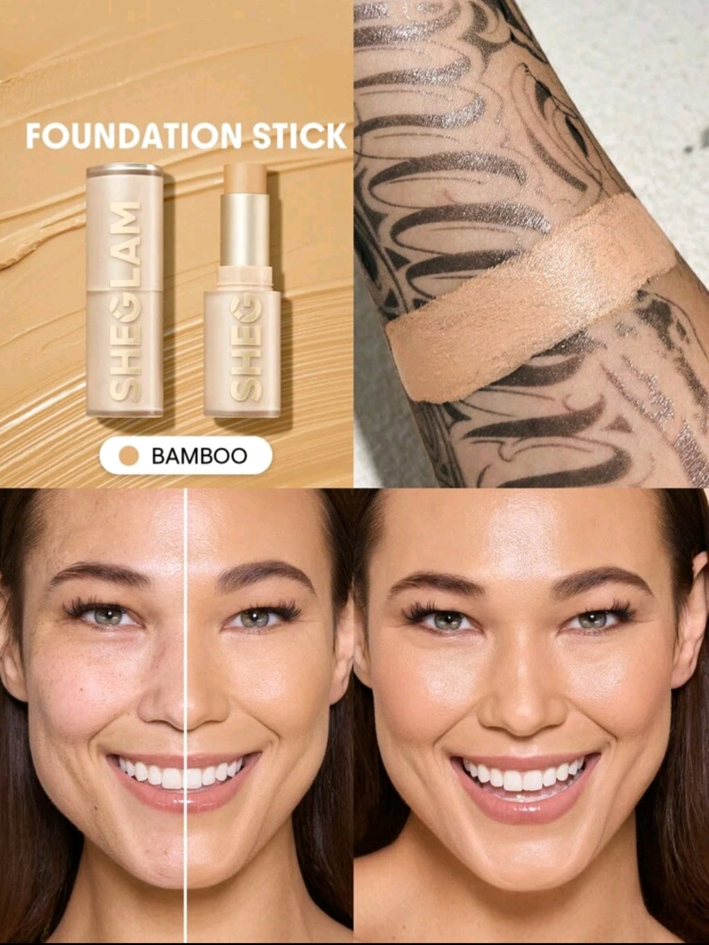 Sheglam Magnetic High Coverage Stick Foundation