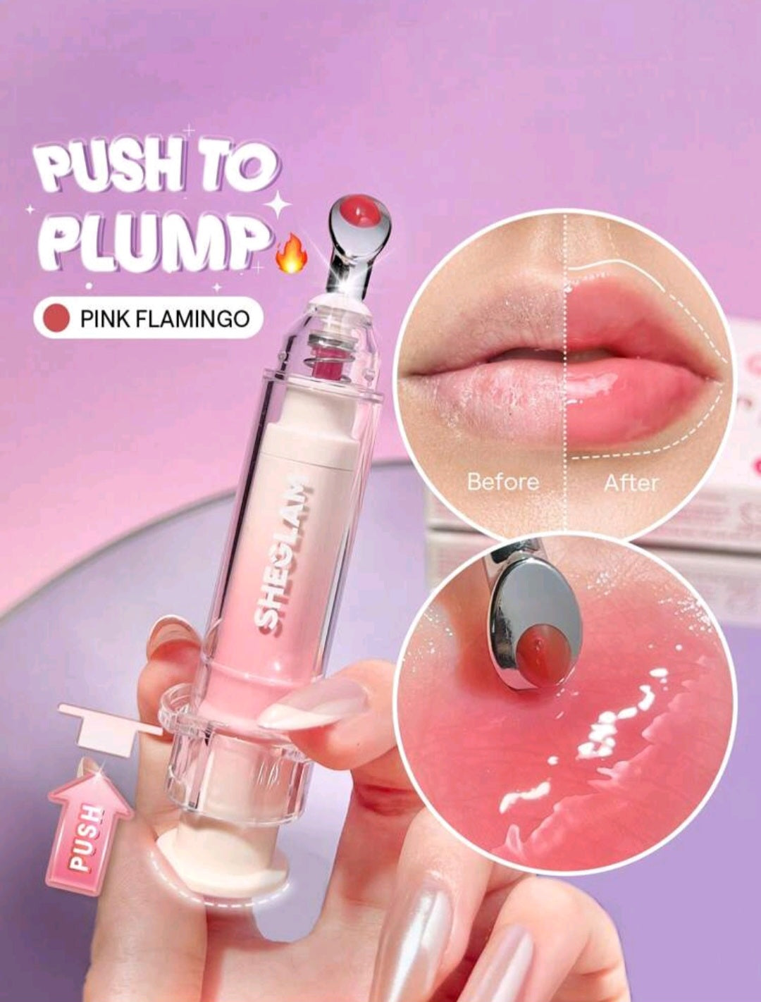 Sheglam Booster Shine Plumping Lip Gloss
