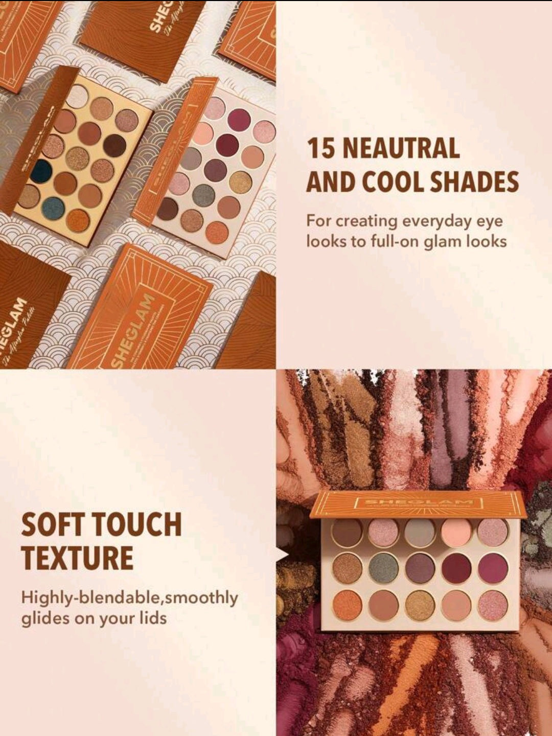 Sheglam 15 Pan Eyeshadow Palette