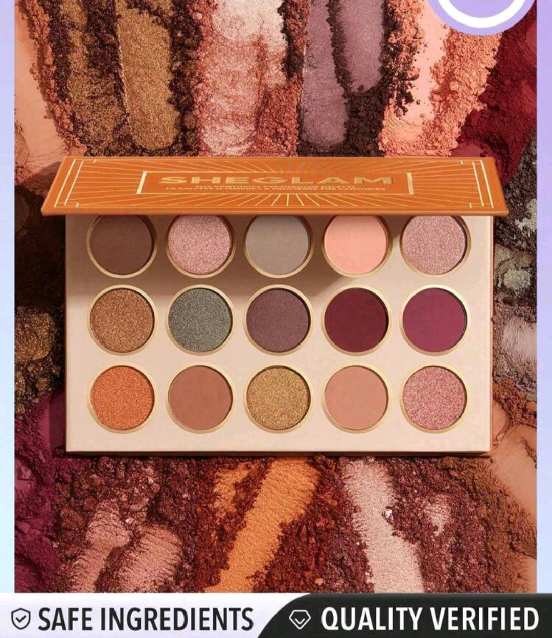 Sheglam 15 Pan Eyeshadow Palette