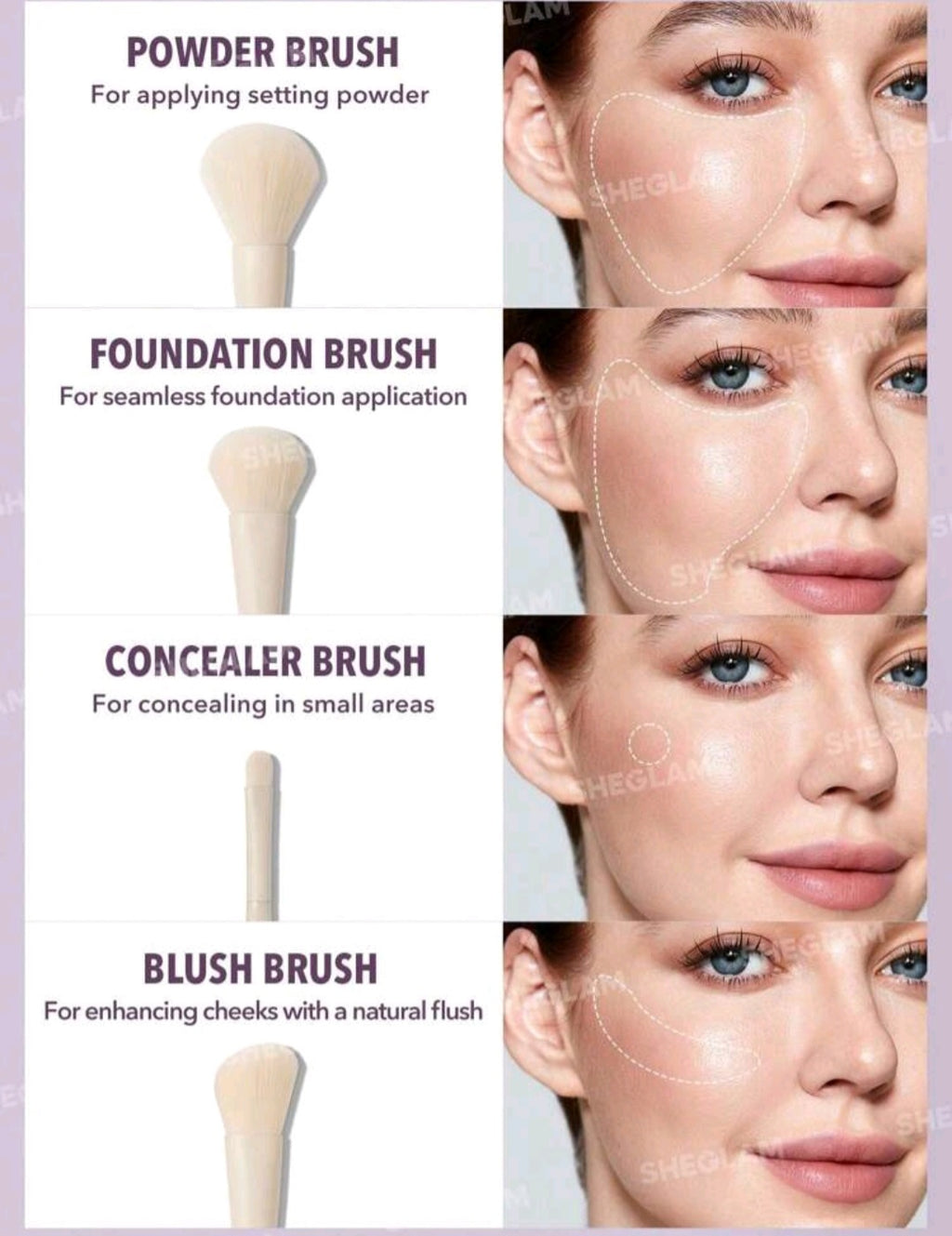 Sheglam Pro Core Brush Kit
