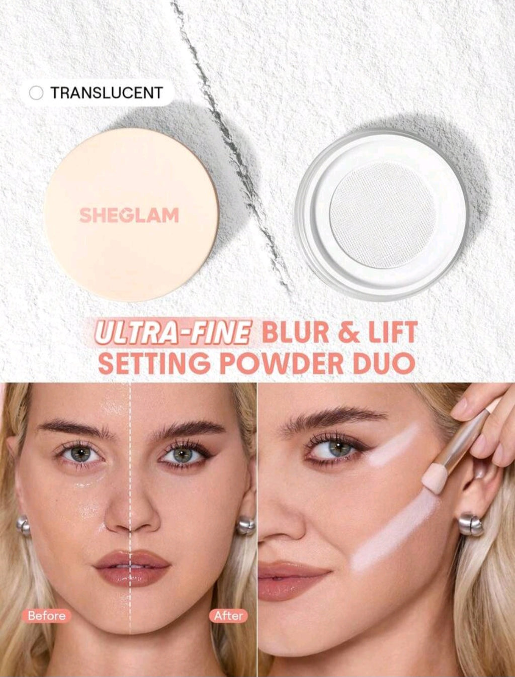 Sheglam Insta-Ready Ultra Fine Blur & Lifting Setting Powder