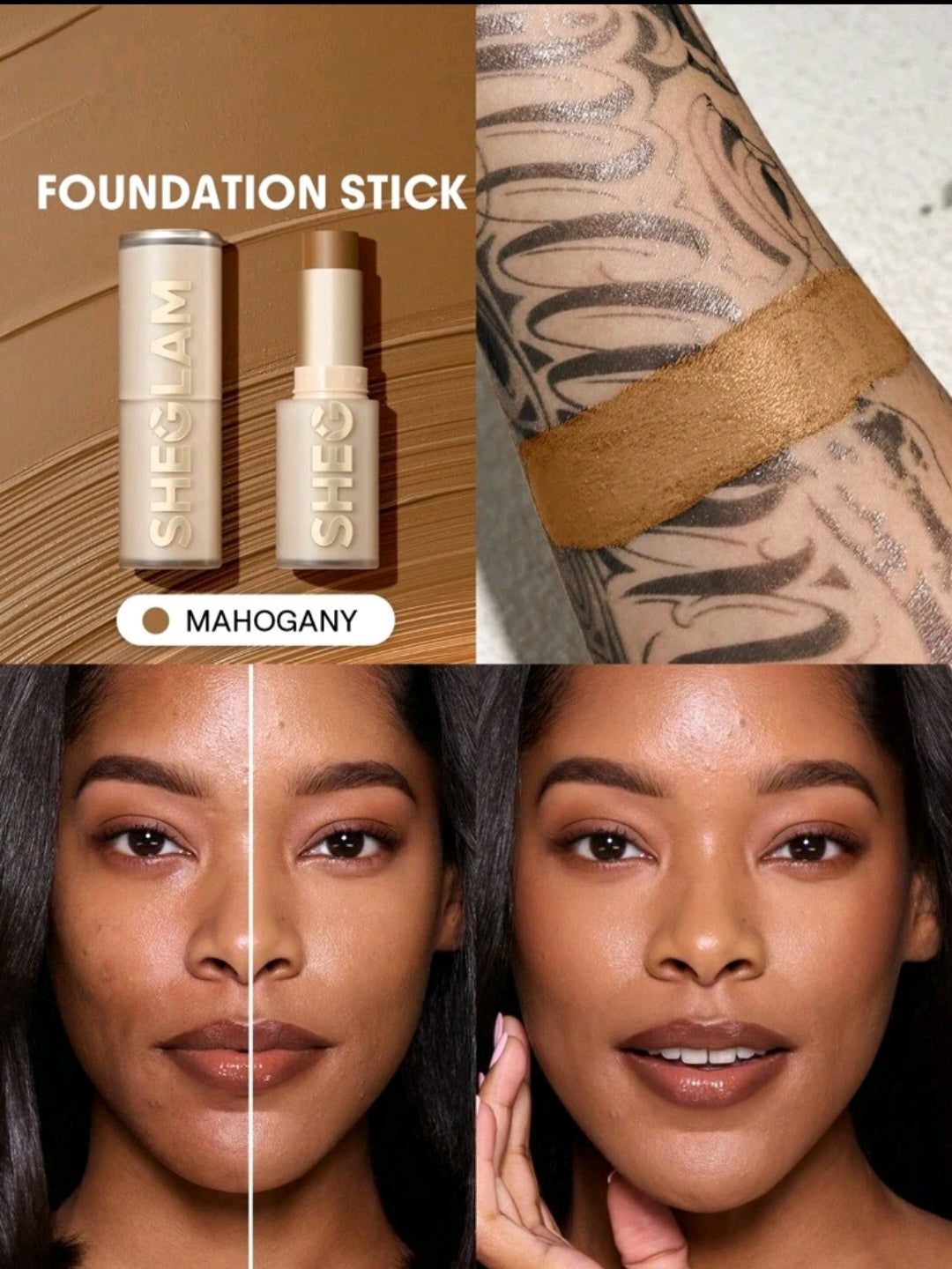Sheglam Magnetic High Coverage Stick Foundation