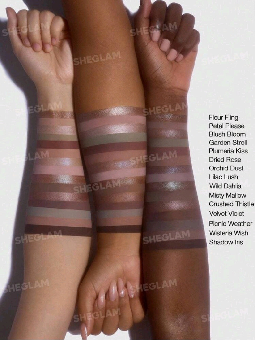 Sheglam Orchid Hour 15 Pan Eyeshadow Palette