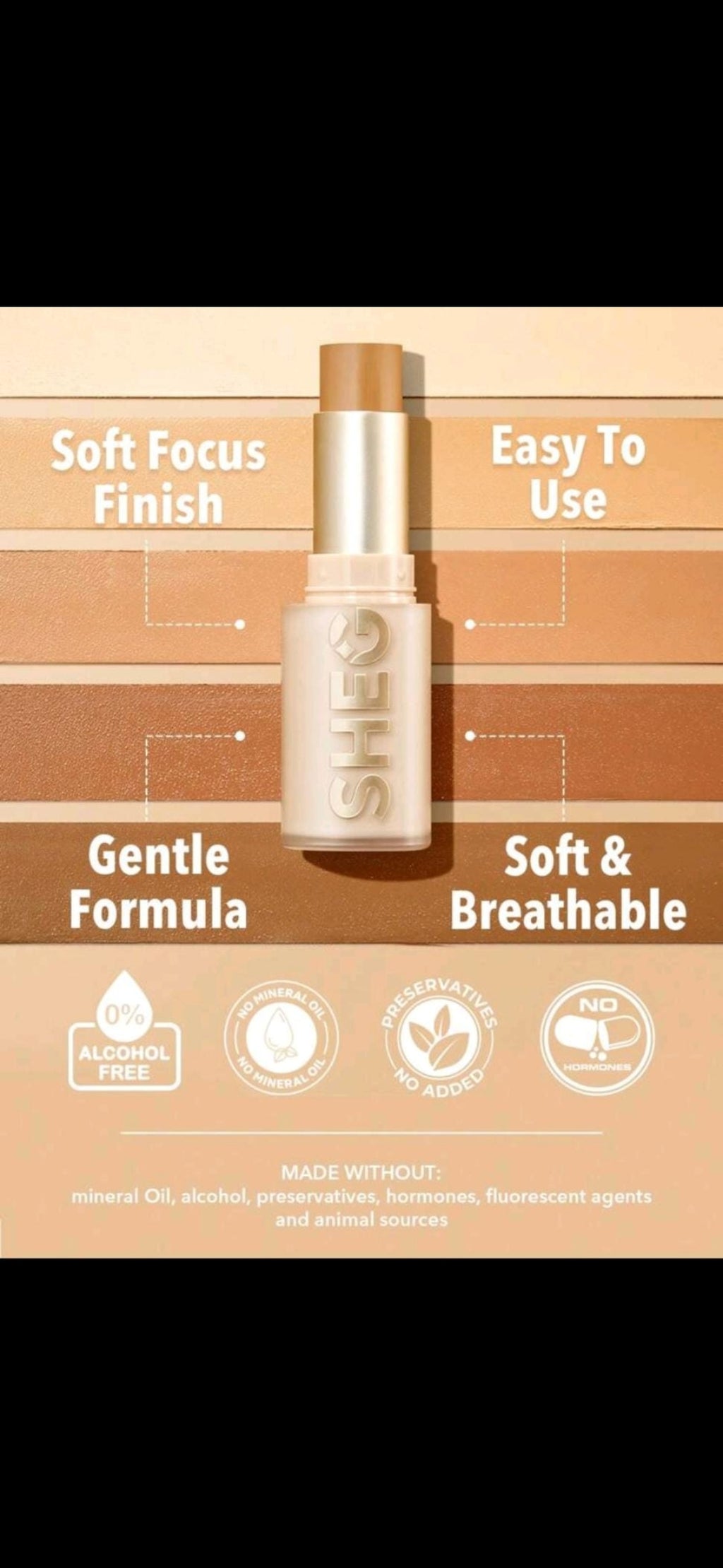 Sheglam Magnetic High Coverage Stick Foundation