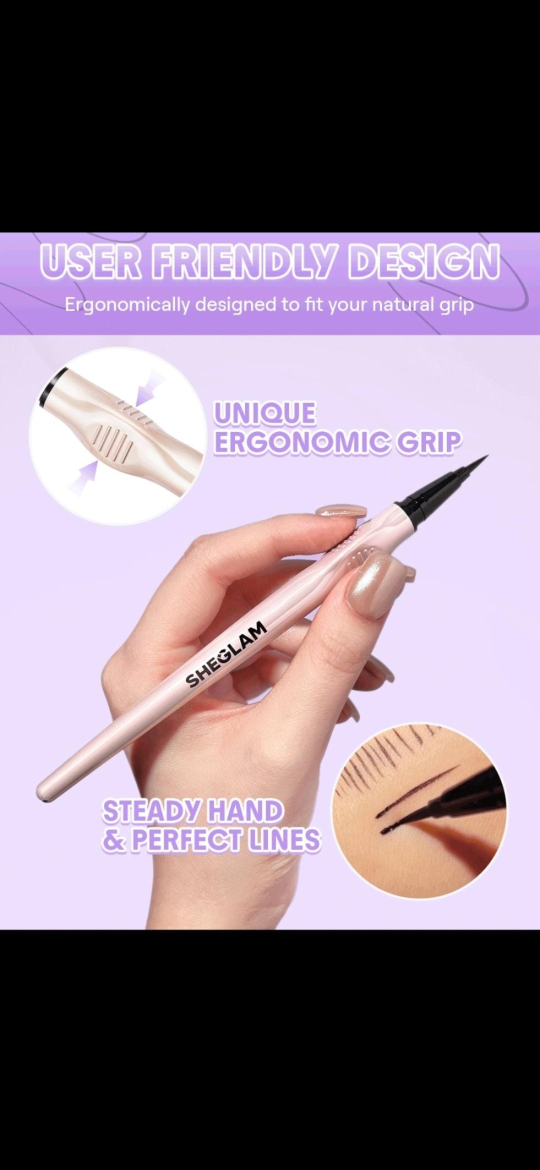 Sheglam Glide control liquid eyeliner