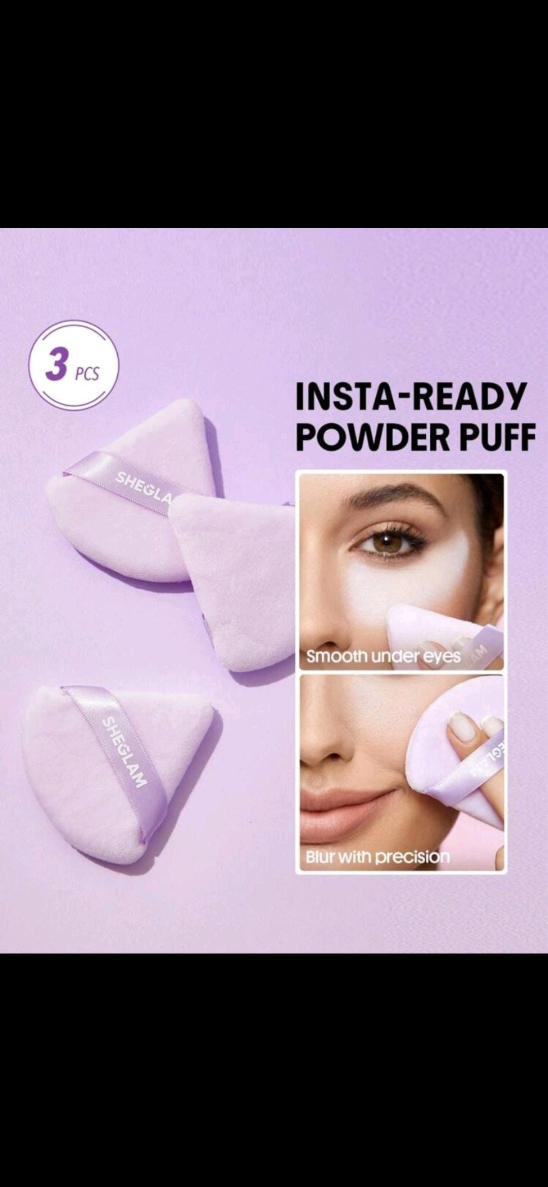 Sheglam Triangular Powder Puff