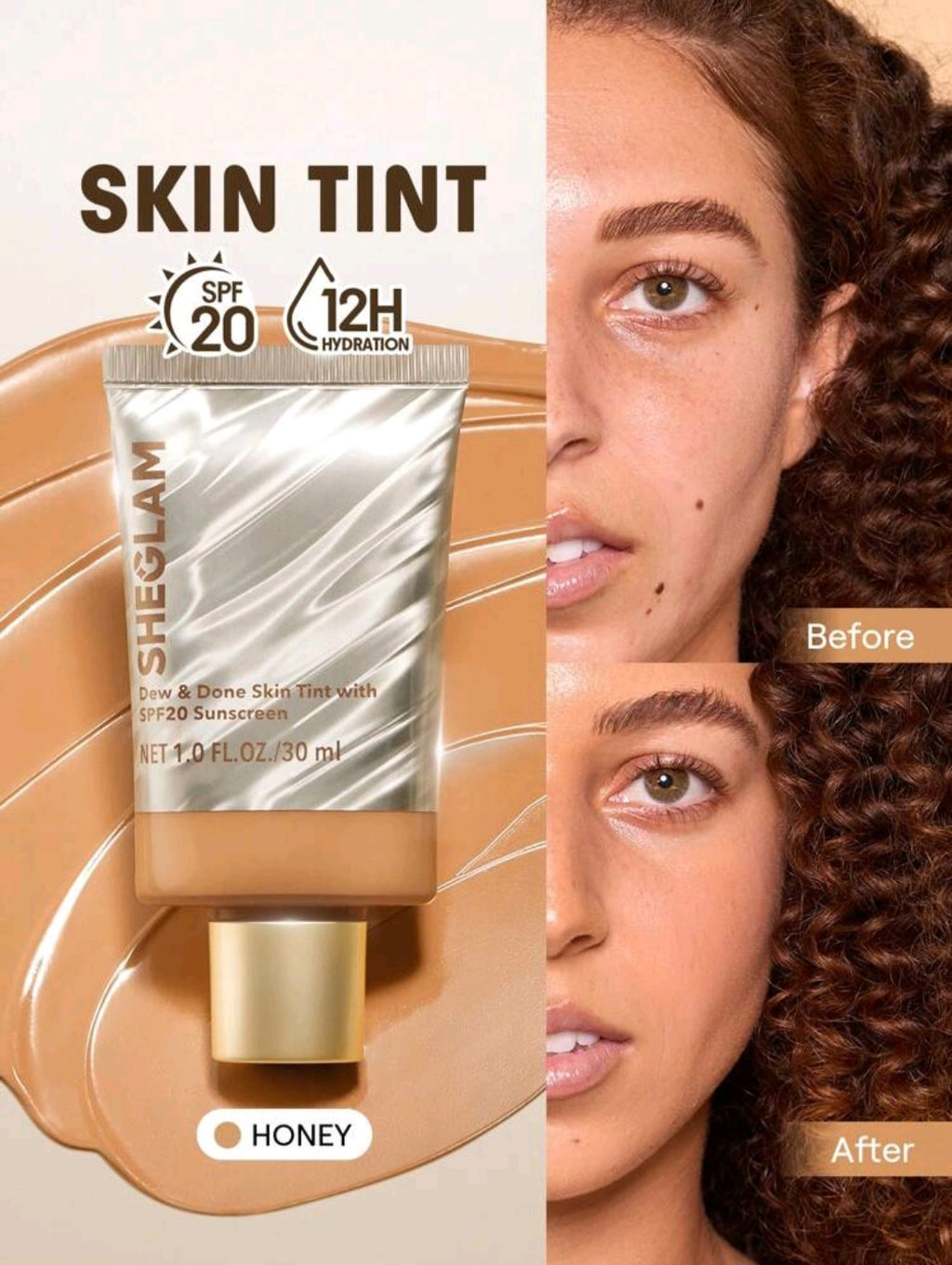 Shegalm Dew & Done Skin Tint with SPF 20