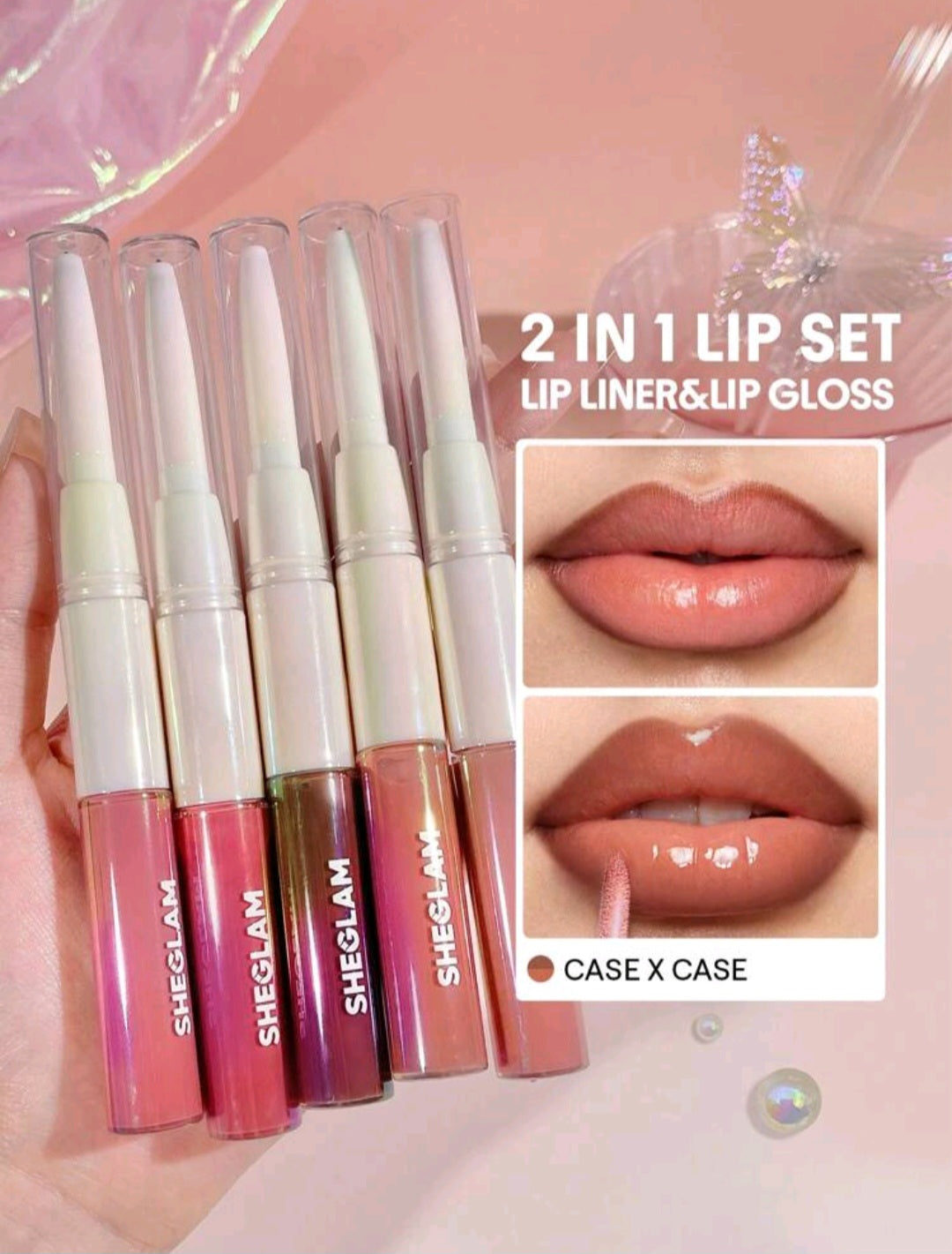 Sheglam Duo Lip Gloss & Lipstick