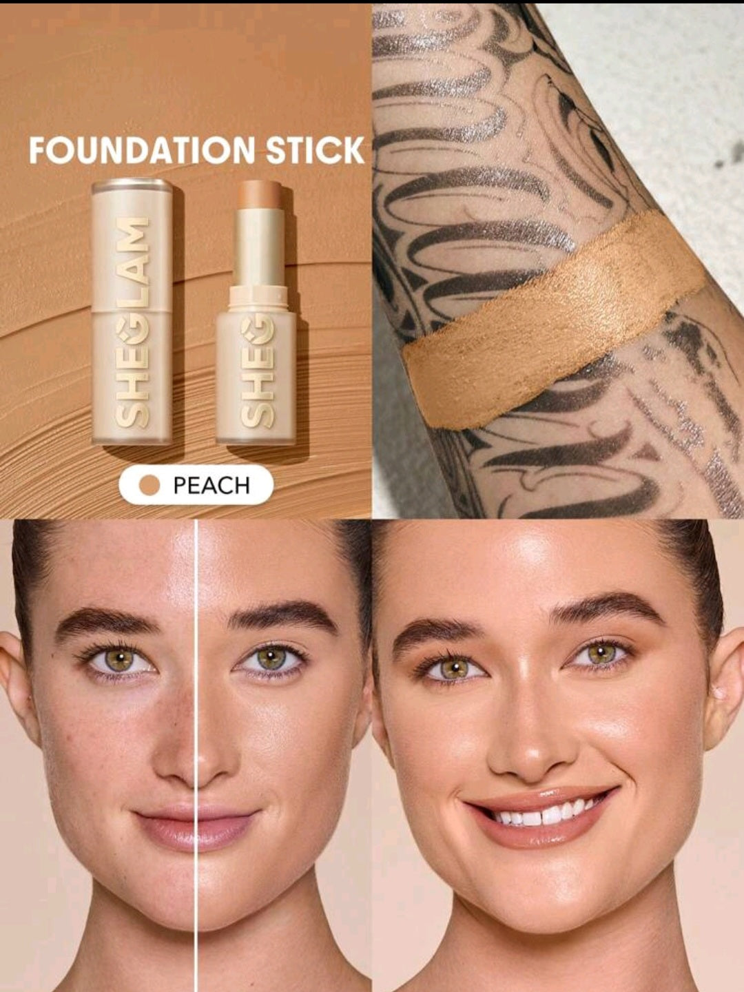 Sheglam Magnetic High Coverage Stick Foundation
