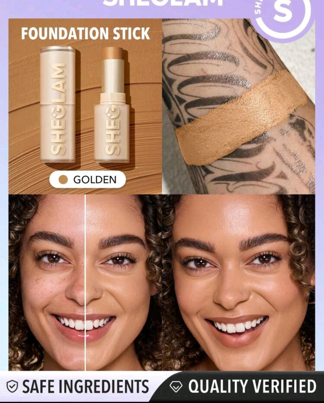 Sheglam Magnetic High Coverage Stick Foundation