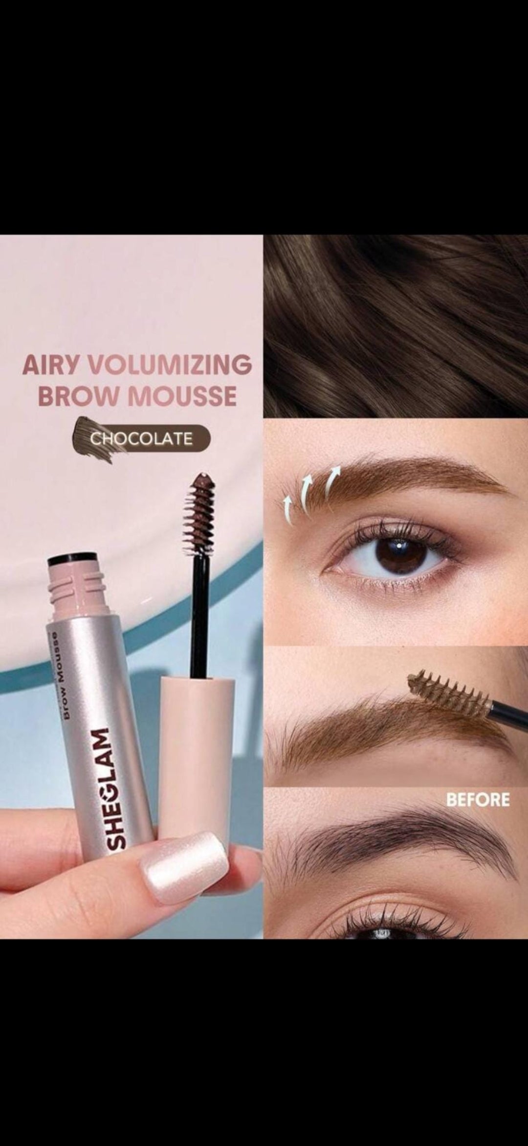 Sheglam Airy Volumizing Brow Mousse