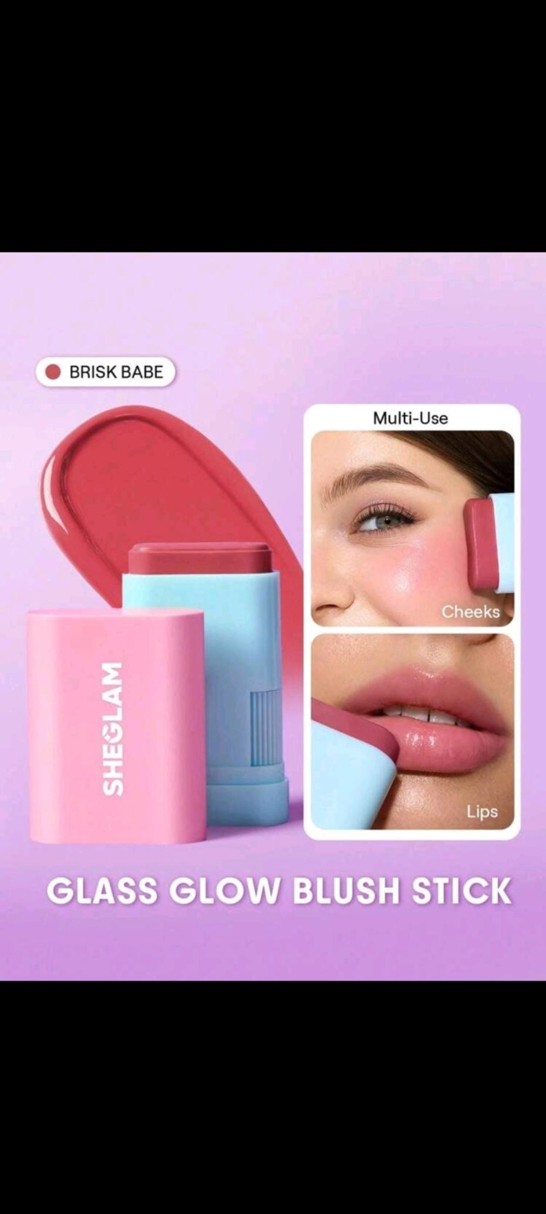 Sheglam glass glow blush stick