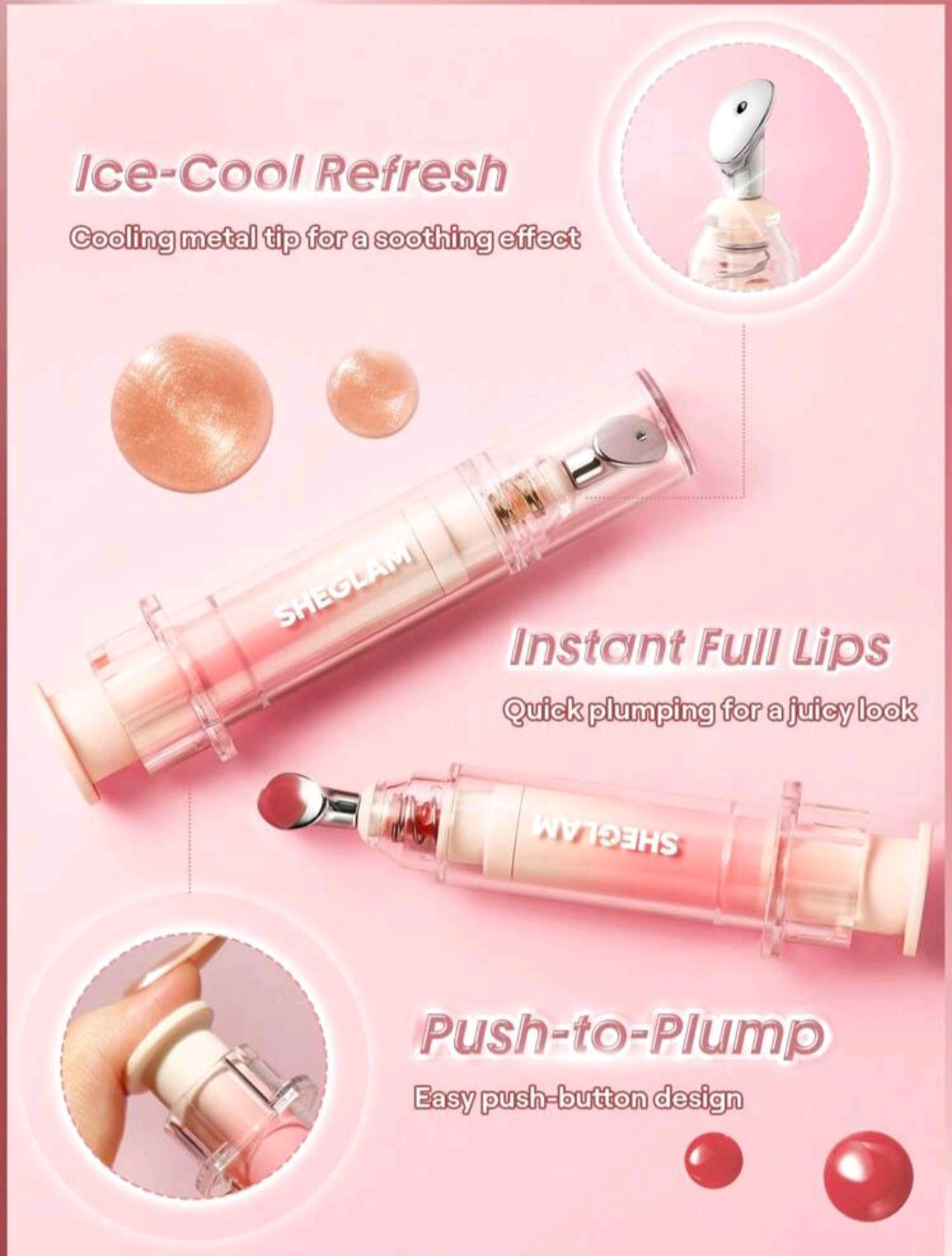 Sheglam Booster Shine Plumping Lip Gloss
