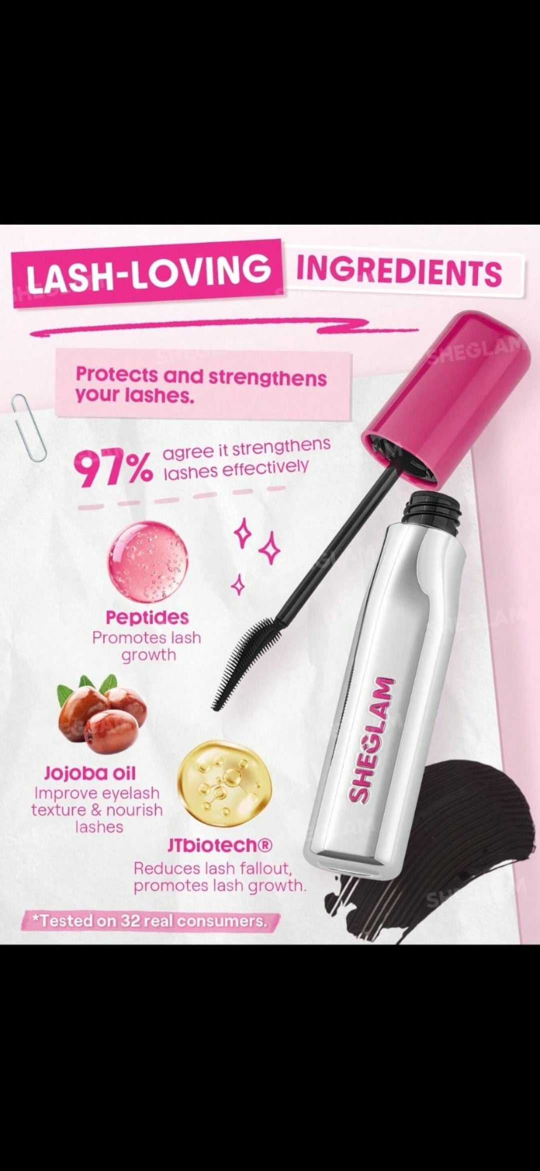 Sheglam Lashlighter Up and Out Mascara