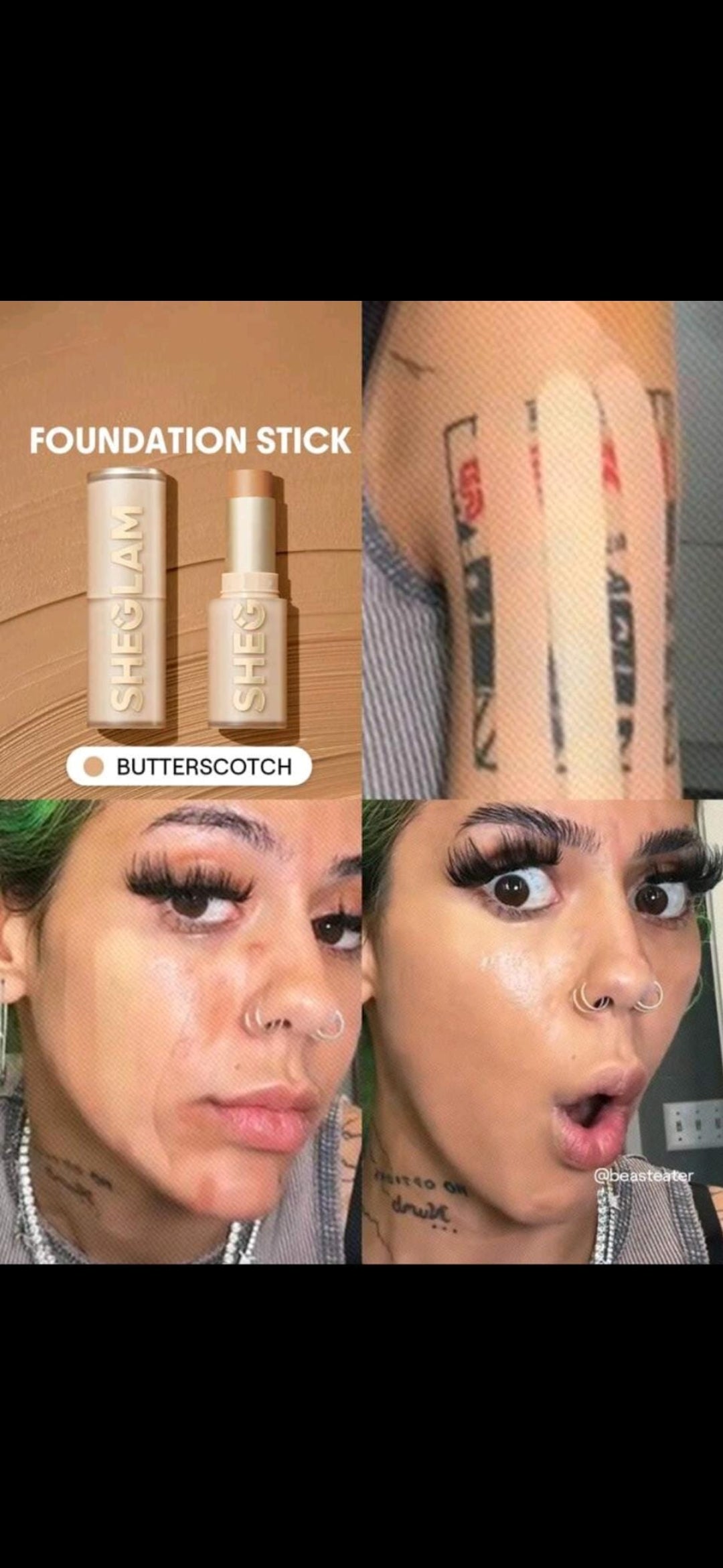 Sheglam Magnetic High Coverage Stick Foundation