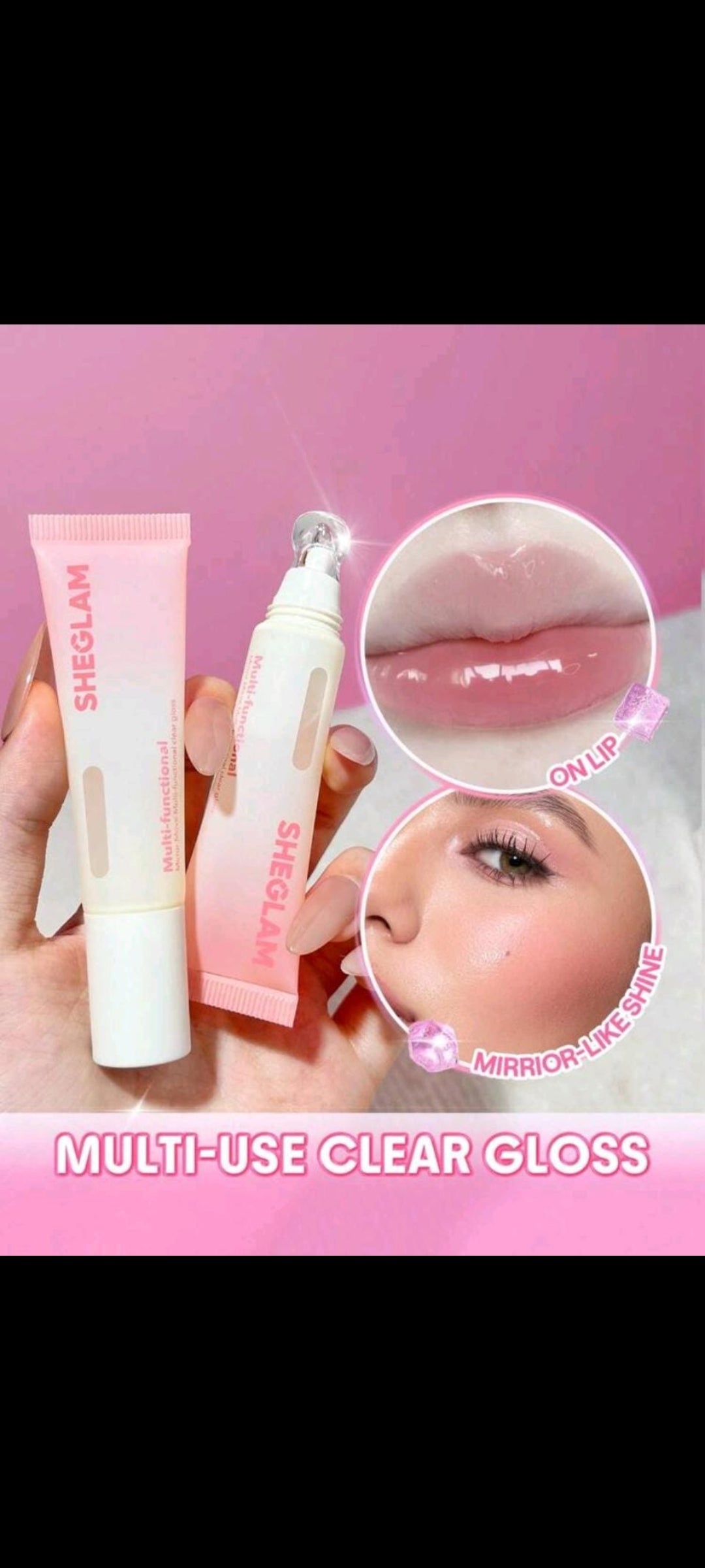 Sheglam multi use lip gloss