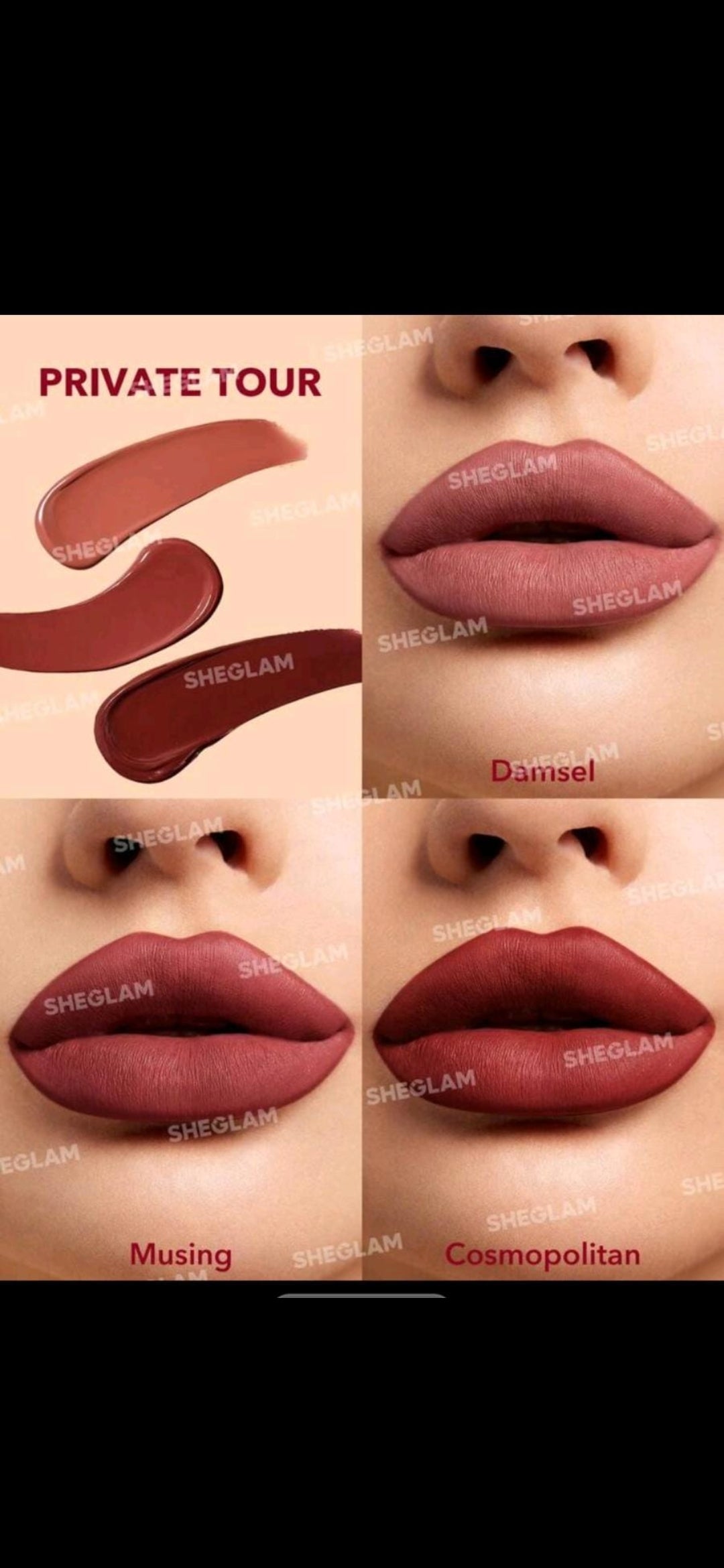 Sheglam Mini liquid lip set