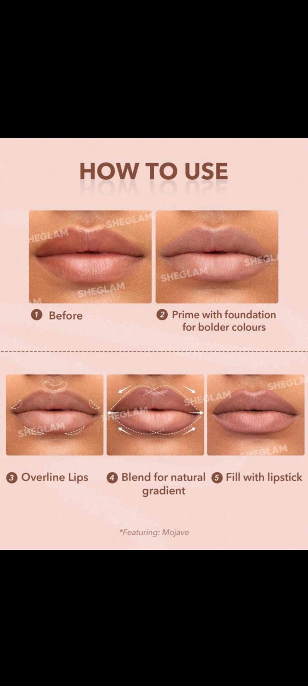 Sheglam lip liner