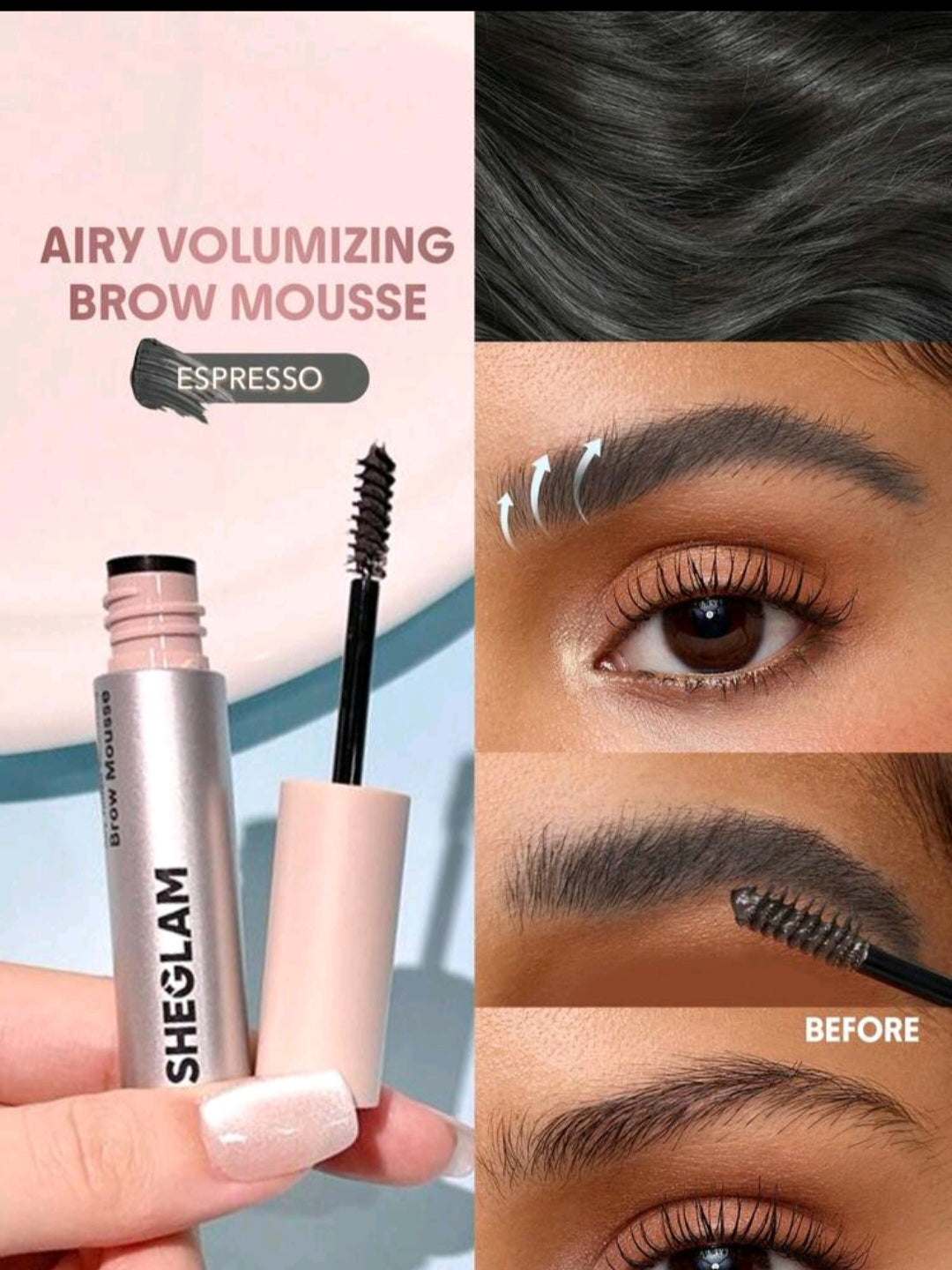 Sheglam Airy Volumizing Brow Mousse